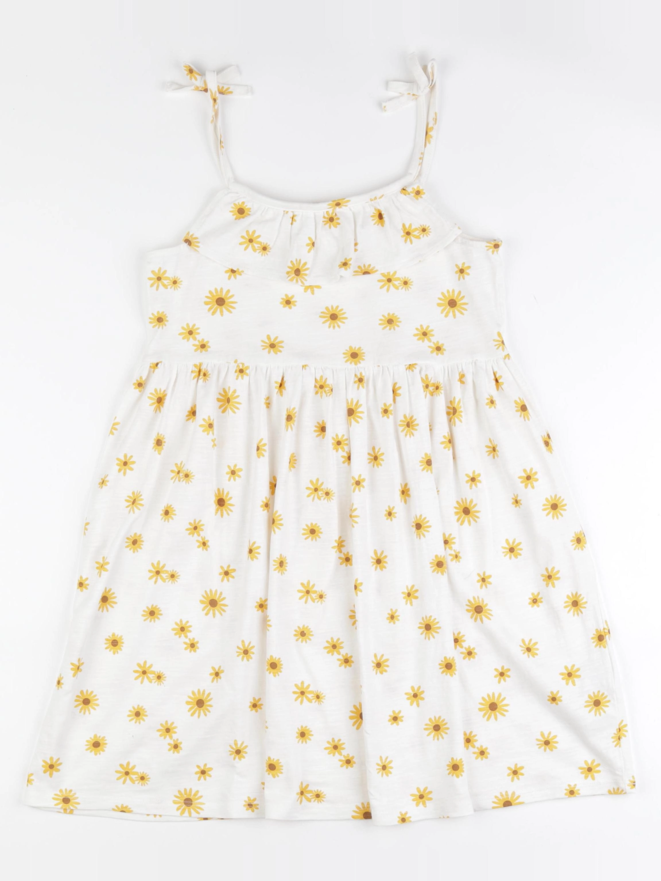 Vertbaudet - robe jaune - 10 ans