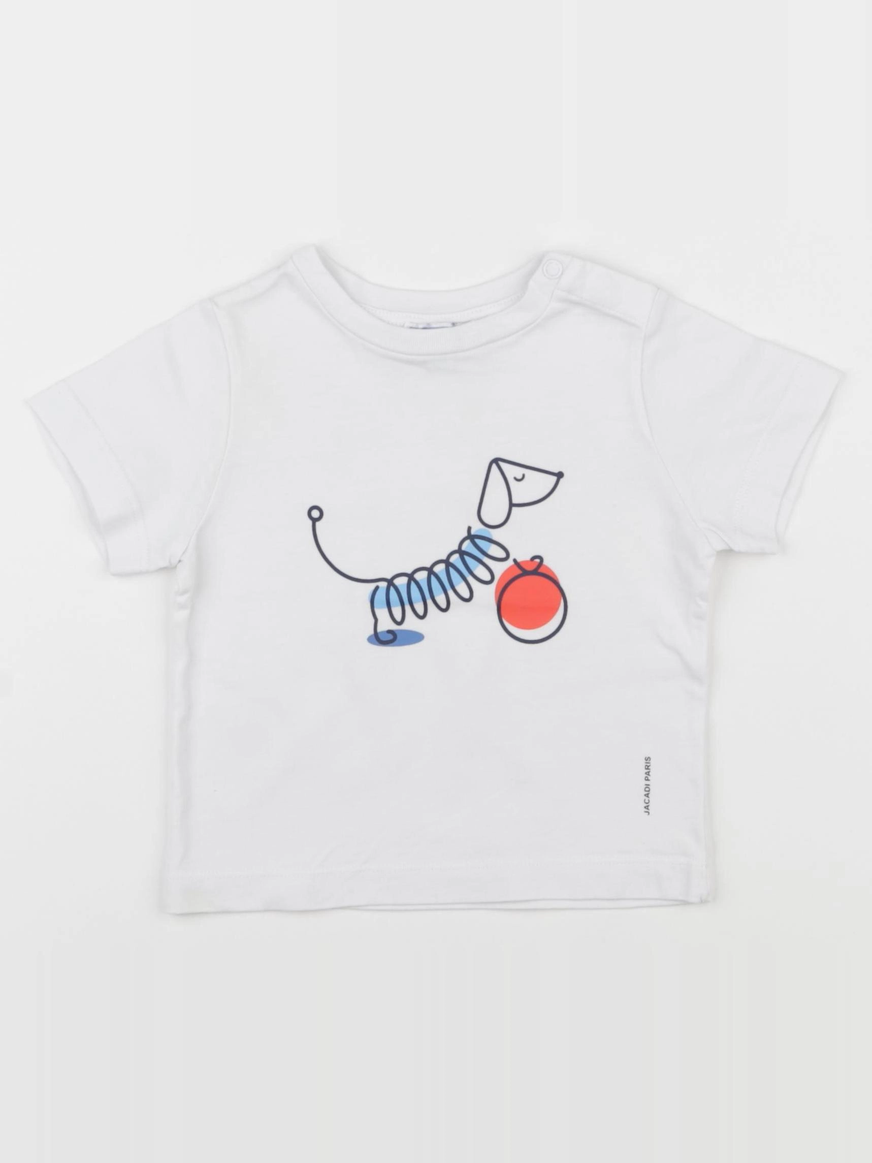 Jacadi - tee-shirt blanc - 18 mois
