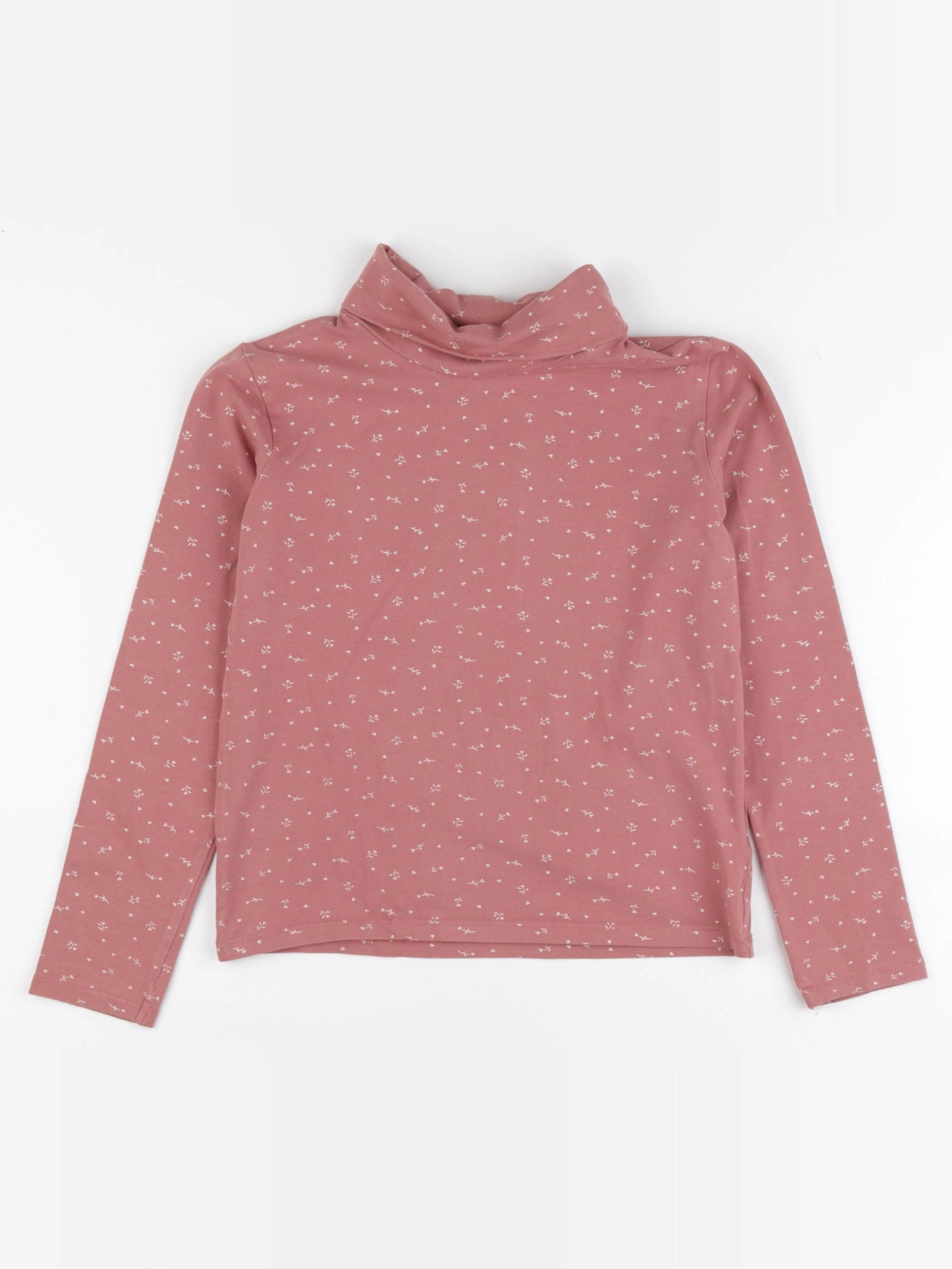 Vertbaudet - sous-pull rose - 10 ans