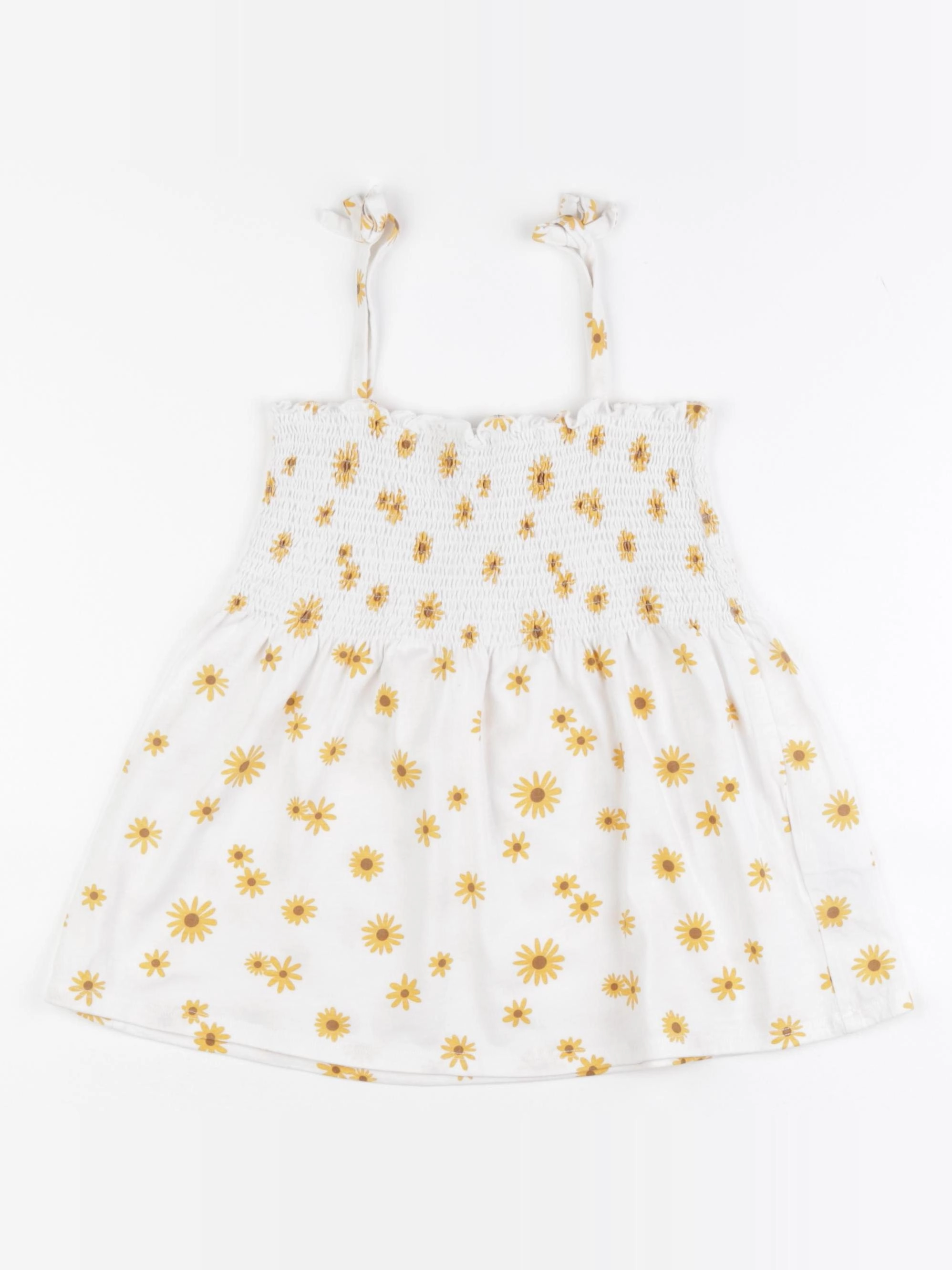 Vertbaudet - débardeur jaune - 10 ans