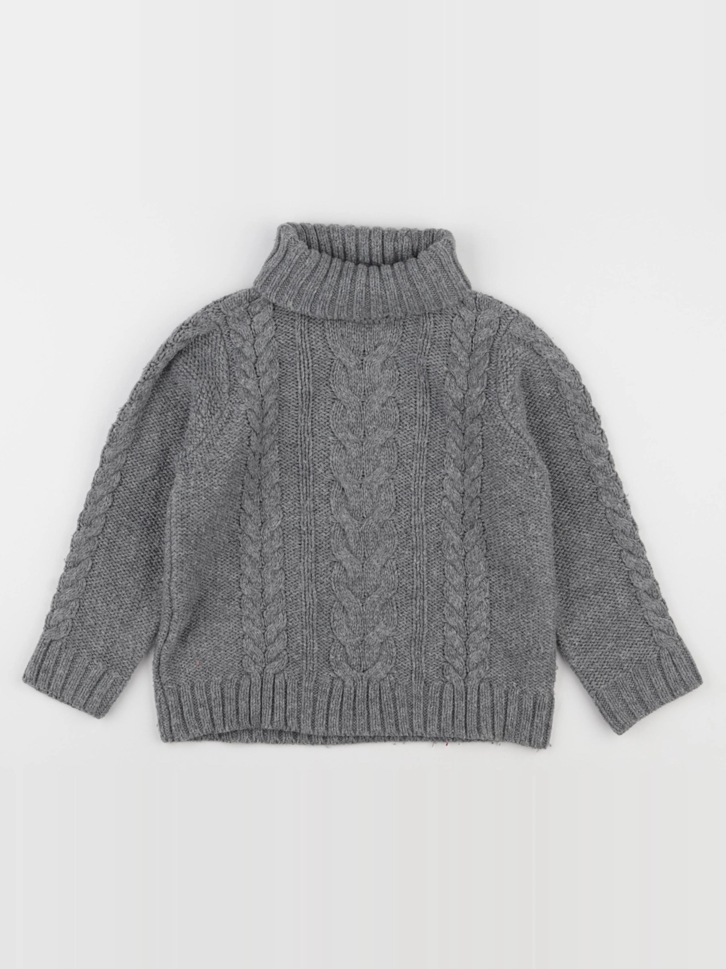 La Redoute - pull gris - 4 ans