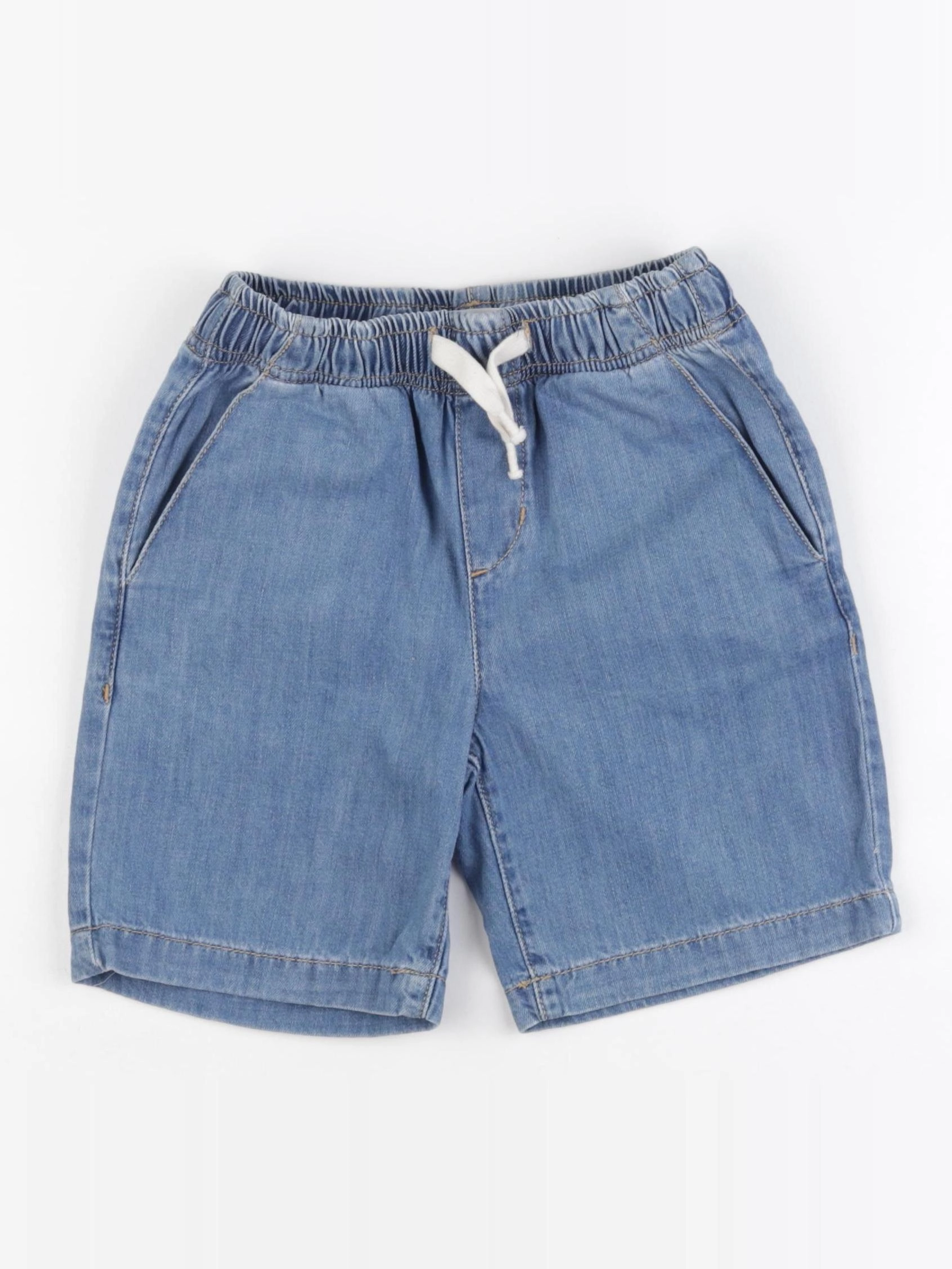 Monoprix - short bleu - 8 ans