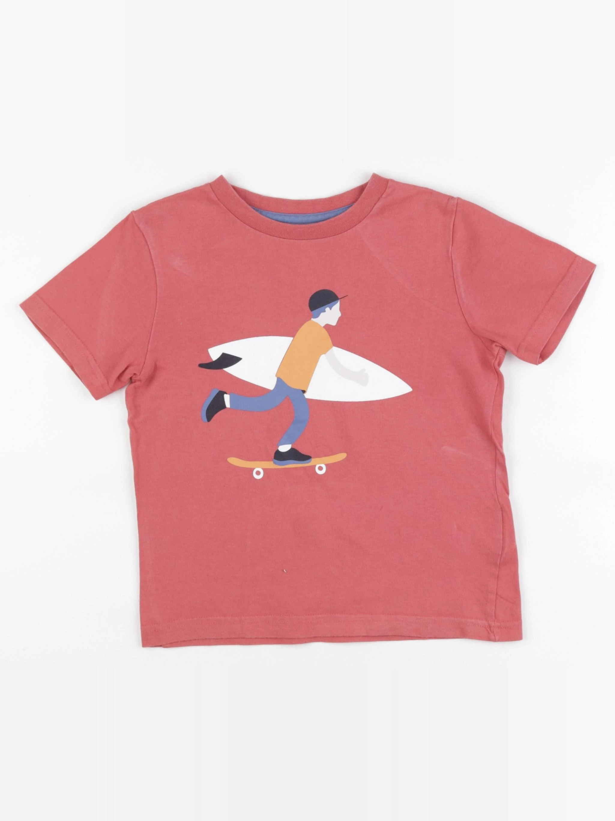 Cyrillus - tee-shirt rouge - 6 ans