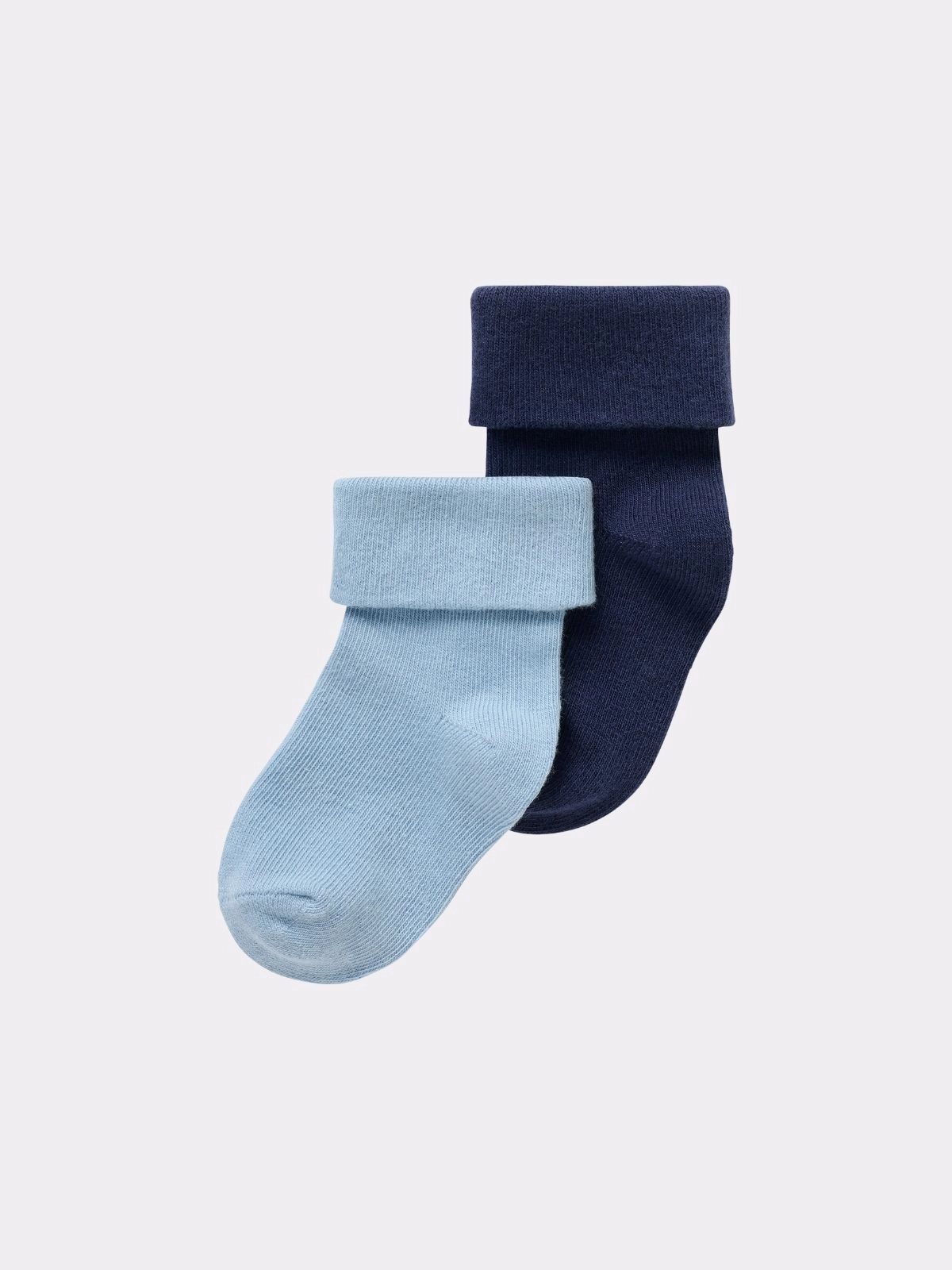 Noppies - lot de 2 chaussettes bleu - 6/12 mois