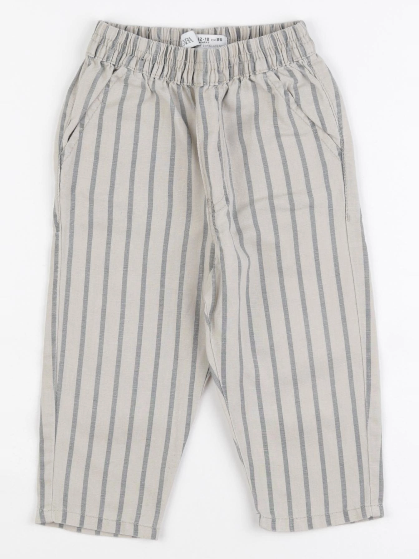 Zara - pantalon marron - 12/18 mois