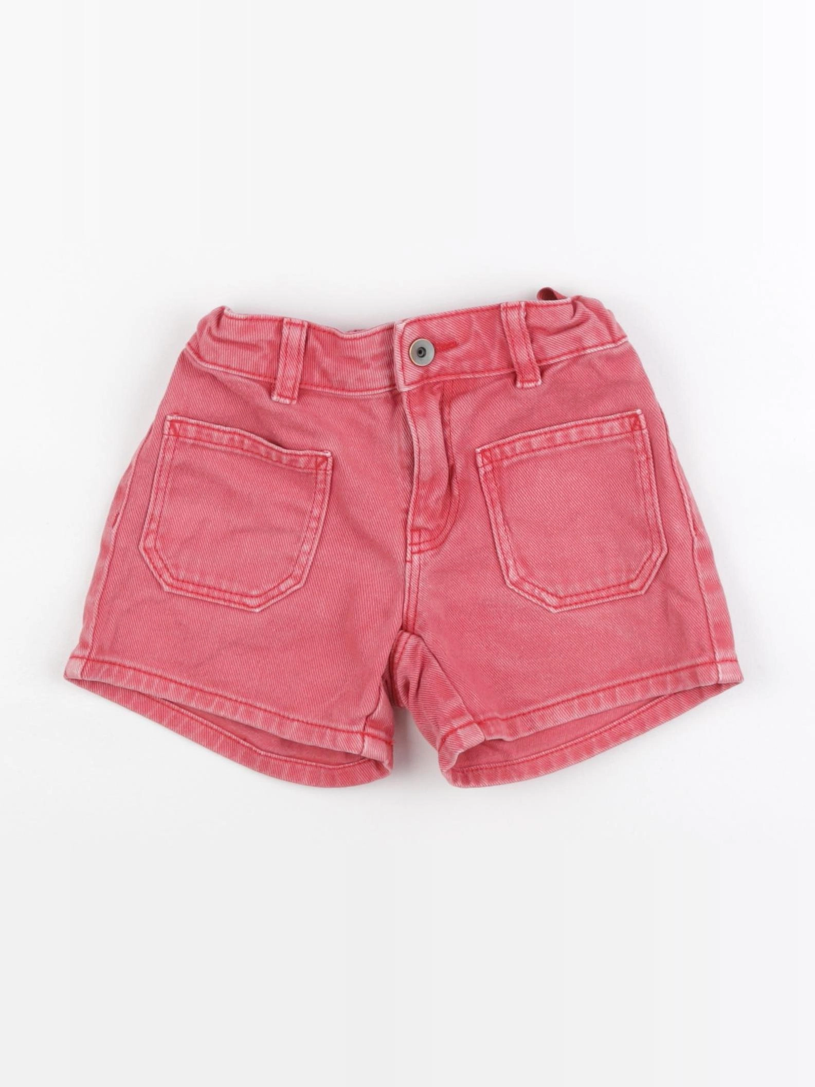 Monoprix - short rouge - 4 ans