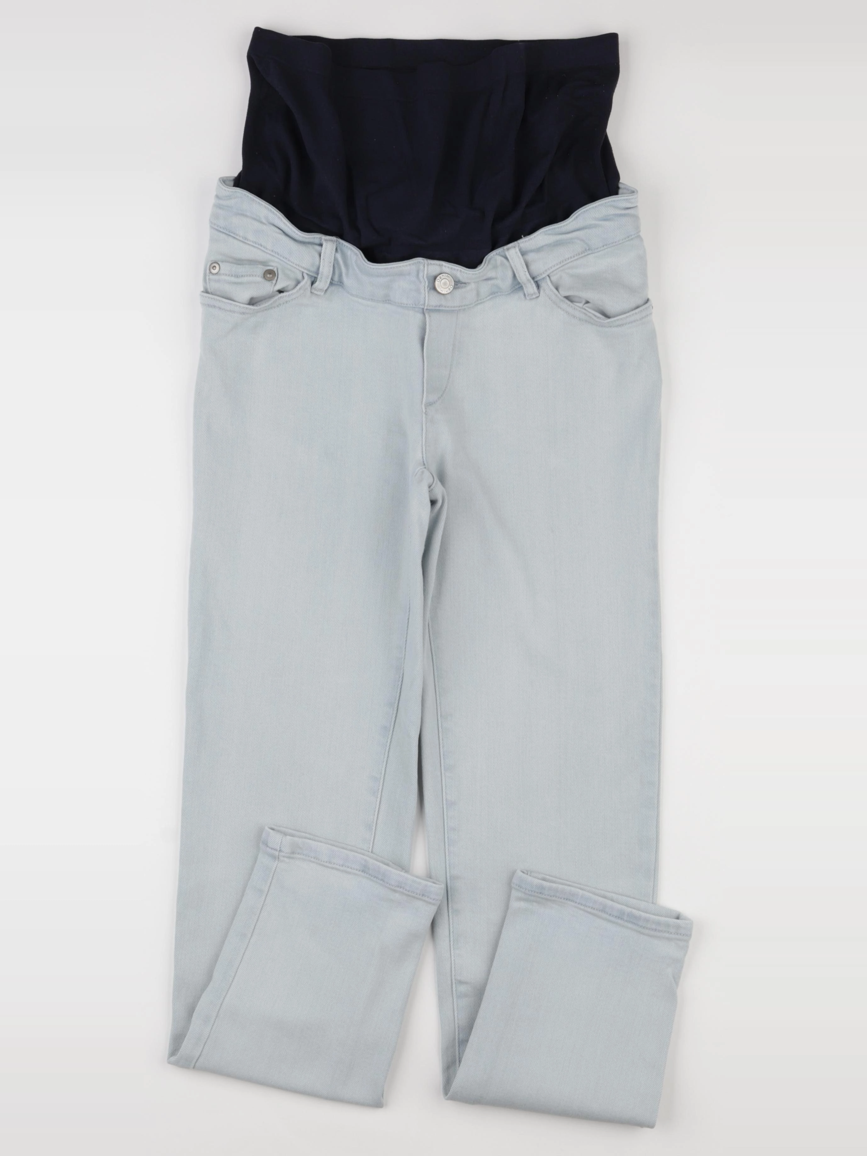 Vertbaudet - jean grossesse bleu - 34