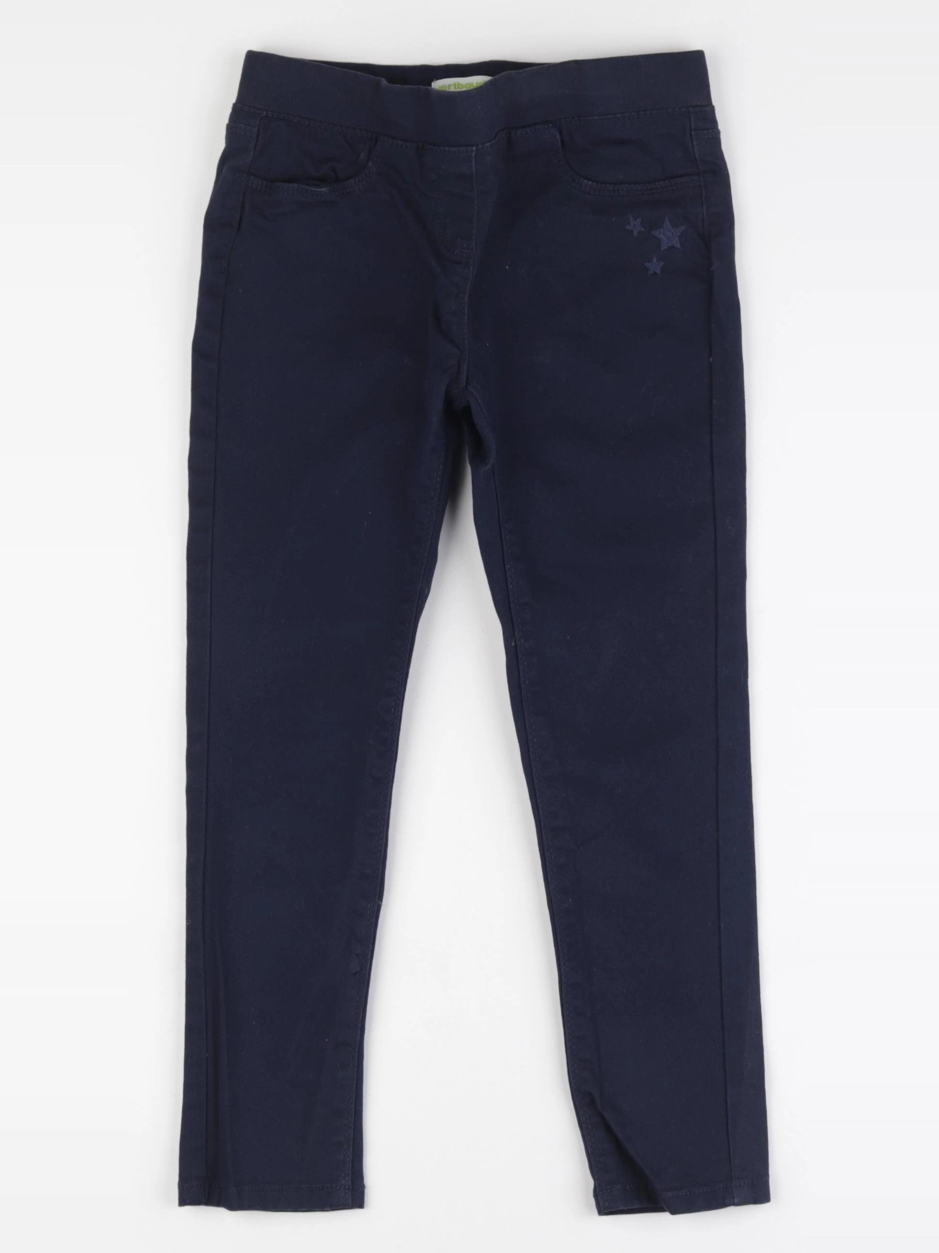 Vertbaudet - jegging bleu - 7 ans
