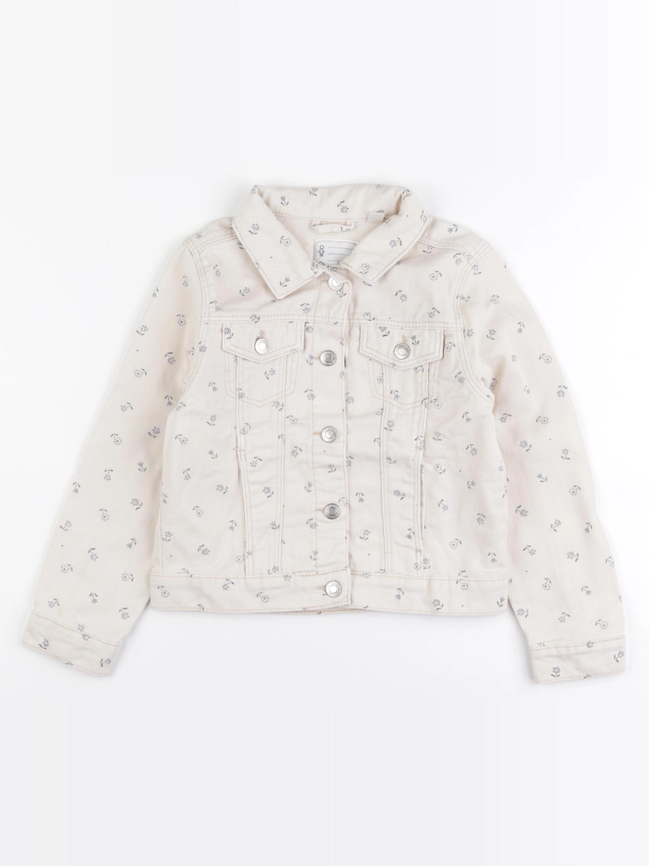 Vertbaudet - veste beige - 6 ans