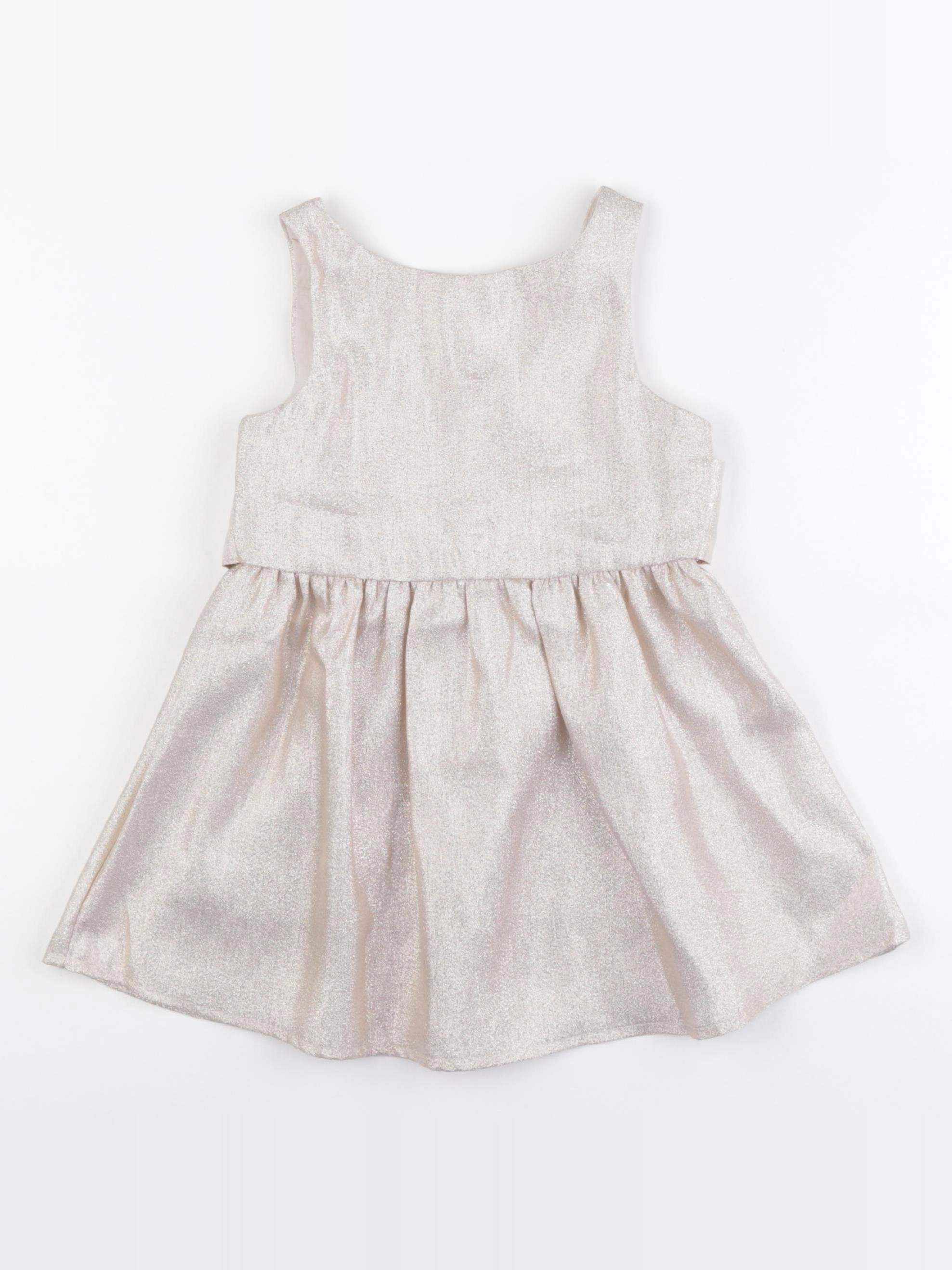 Vertbaudet - robe or - 2 ans