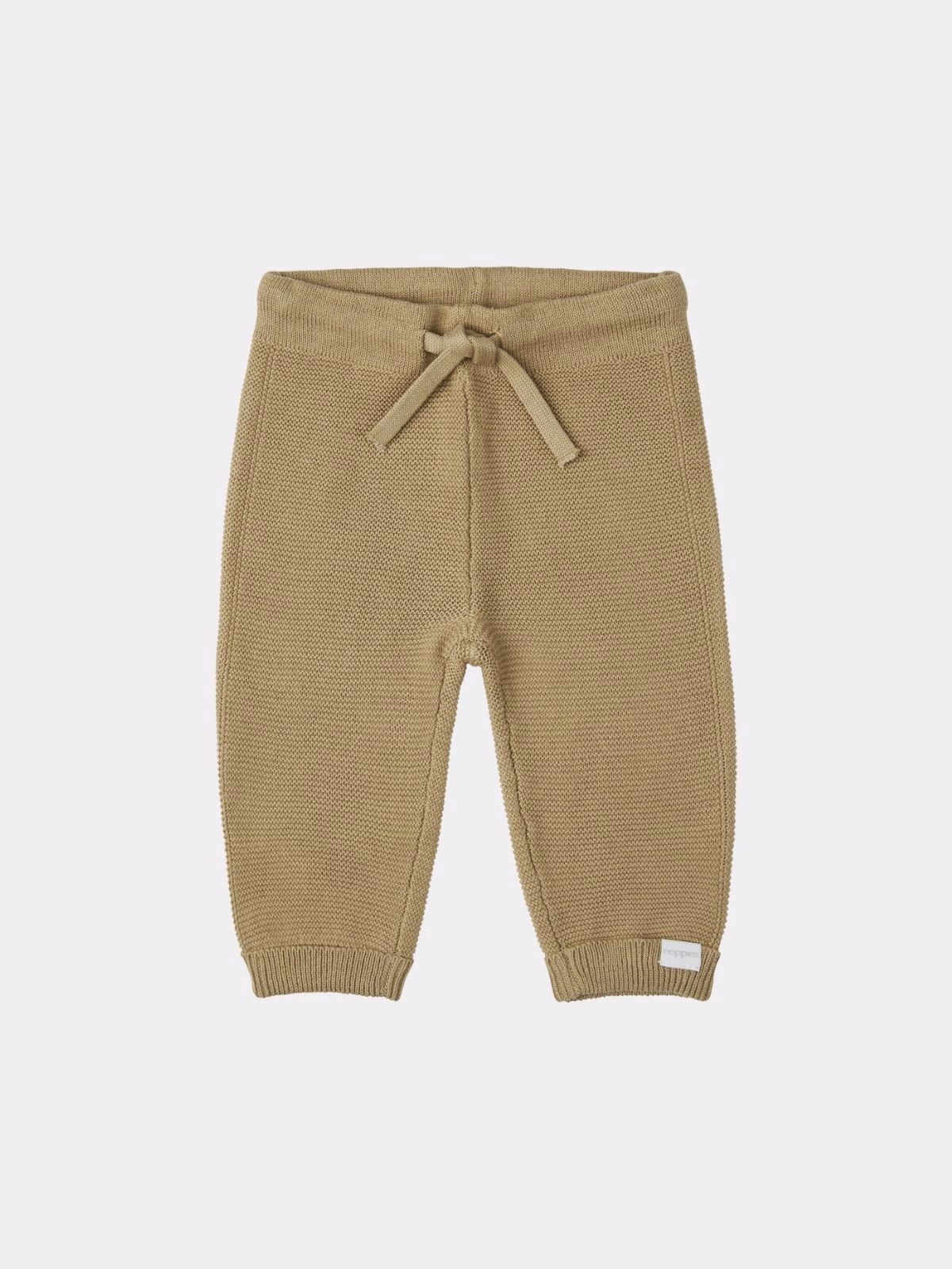 Noppies - pantalon tricot GROVER vert, beige - 6/9 mois