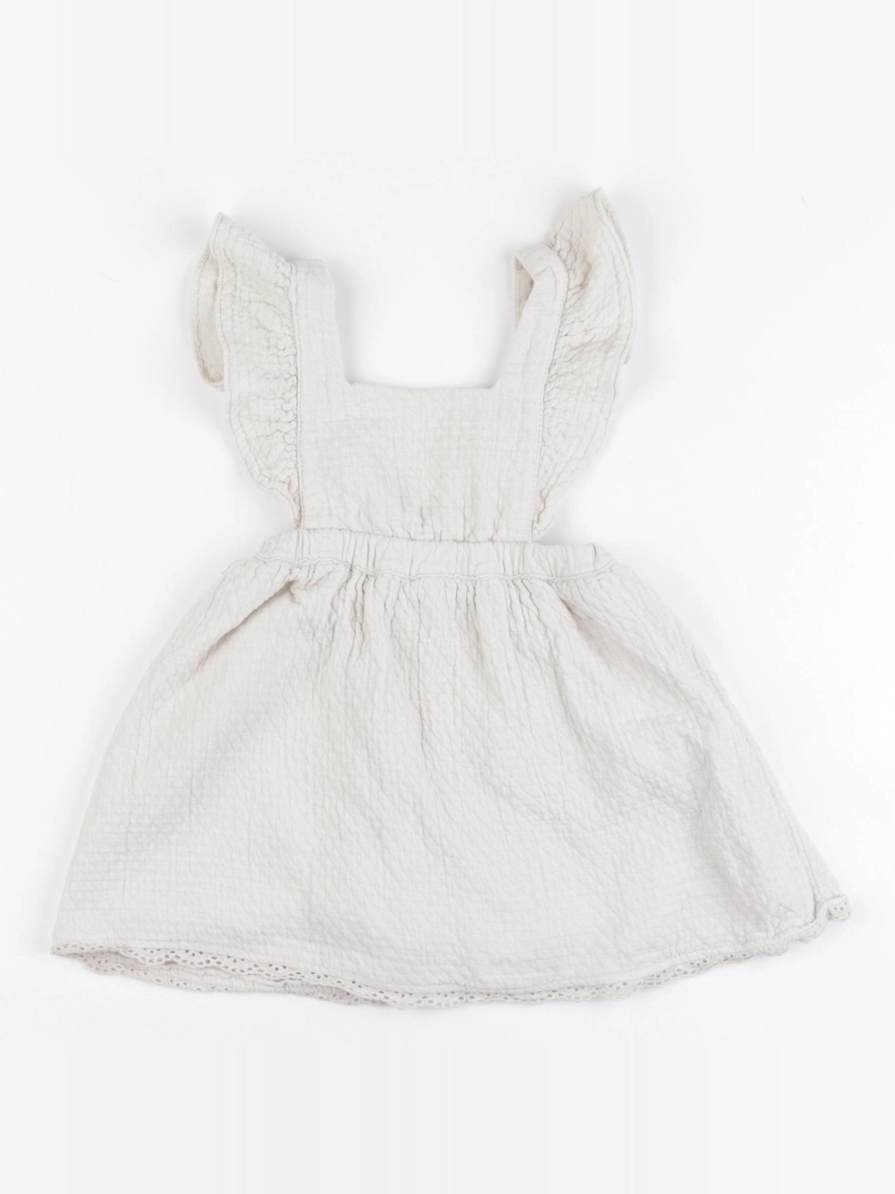 Zara - robe beige - 18/24 mois