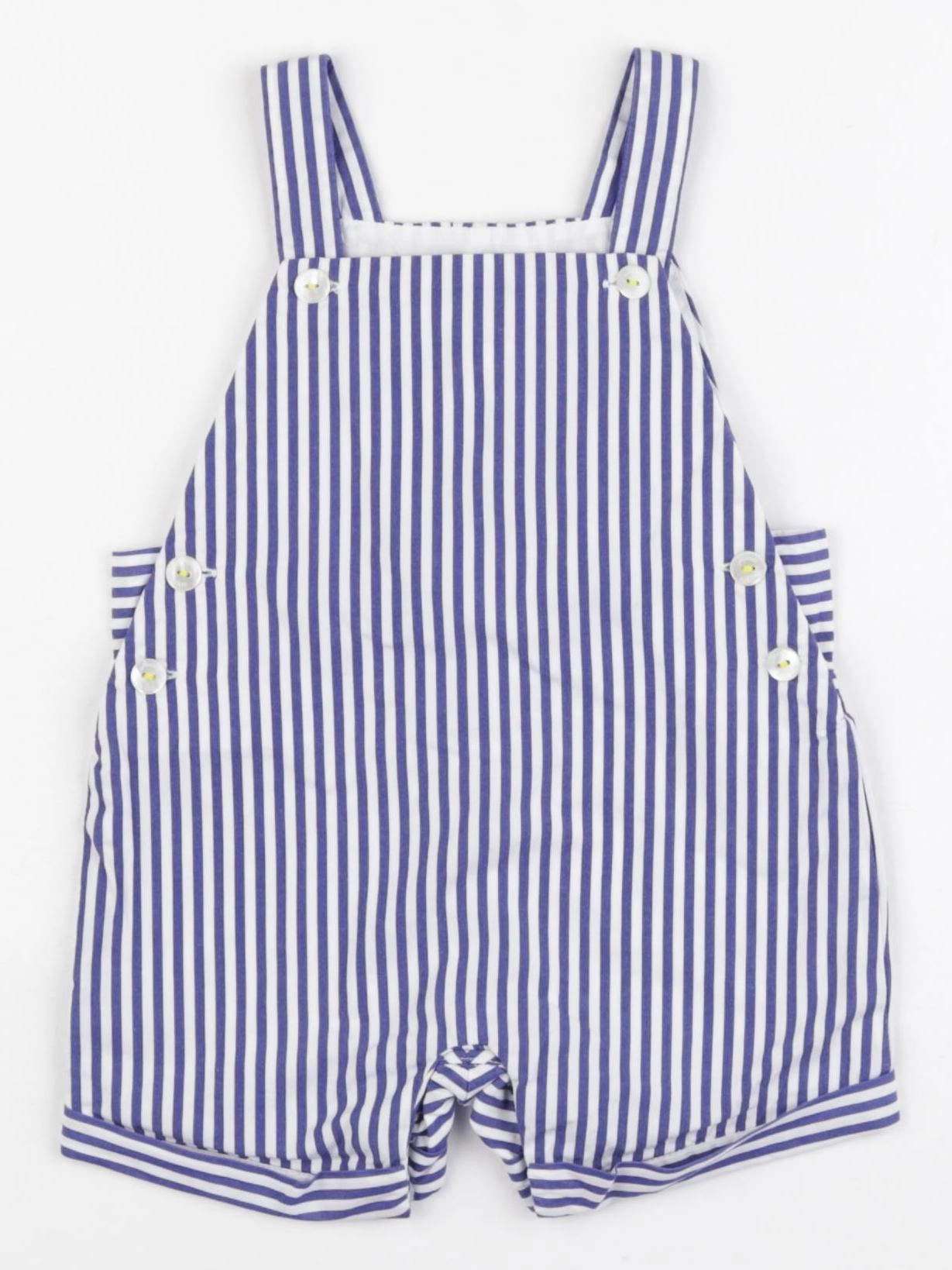 Jacadi - salopette bleu, blanc - 12 mois