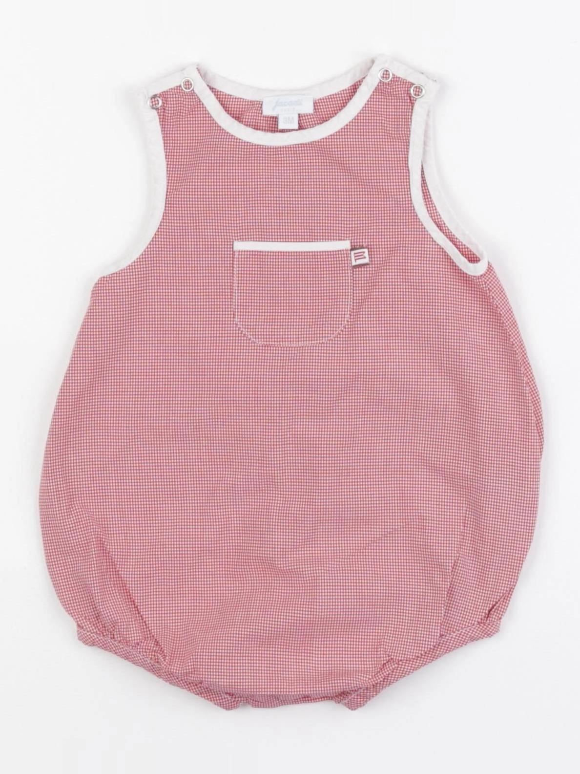 Jacadi - combinaison rouge - 3 mois