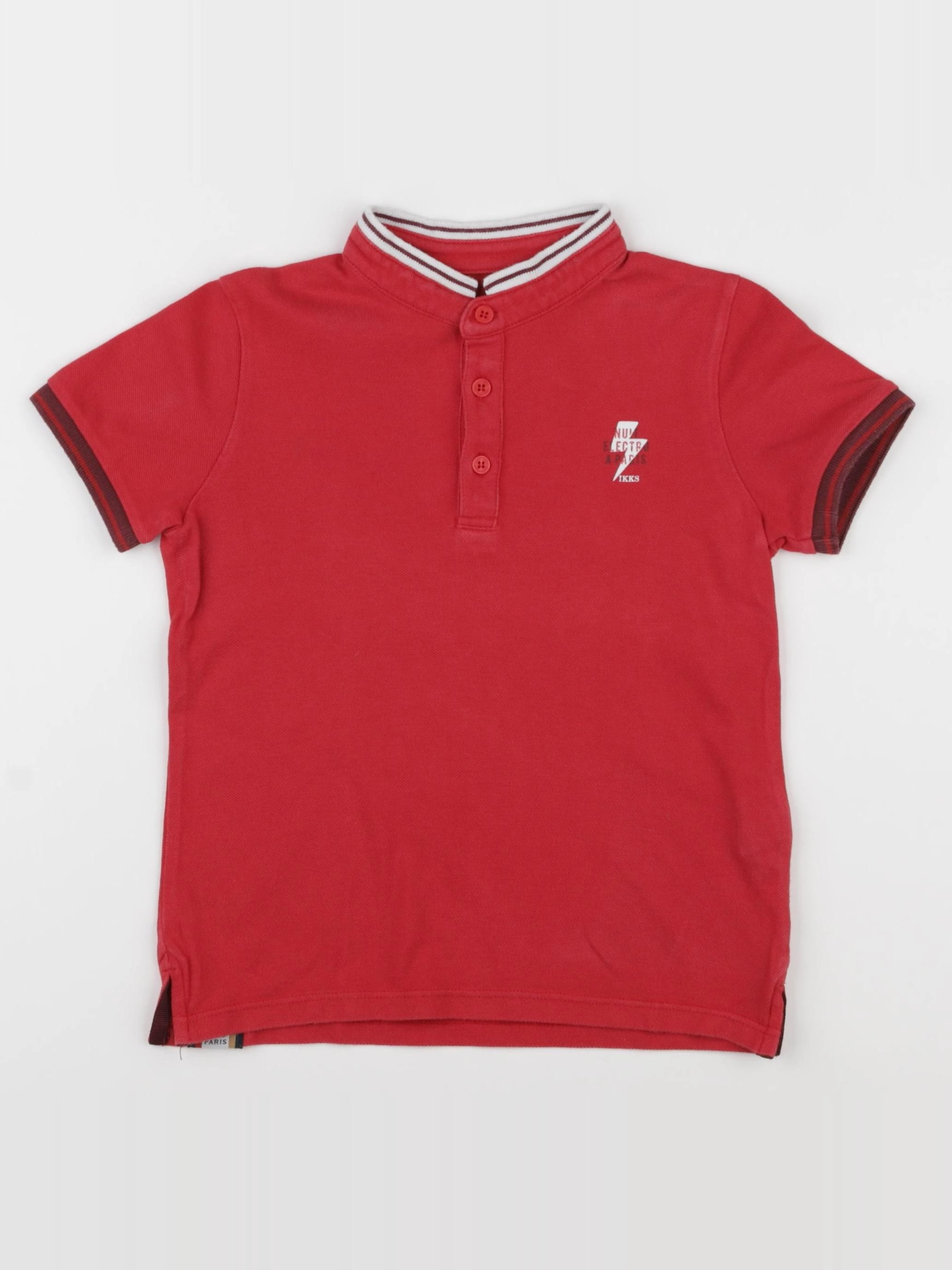 IKKS - polo imprimé au dos rouge - 5 ans