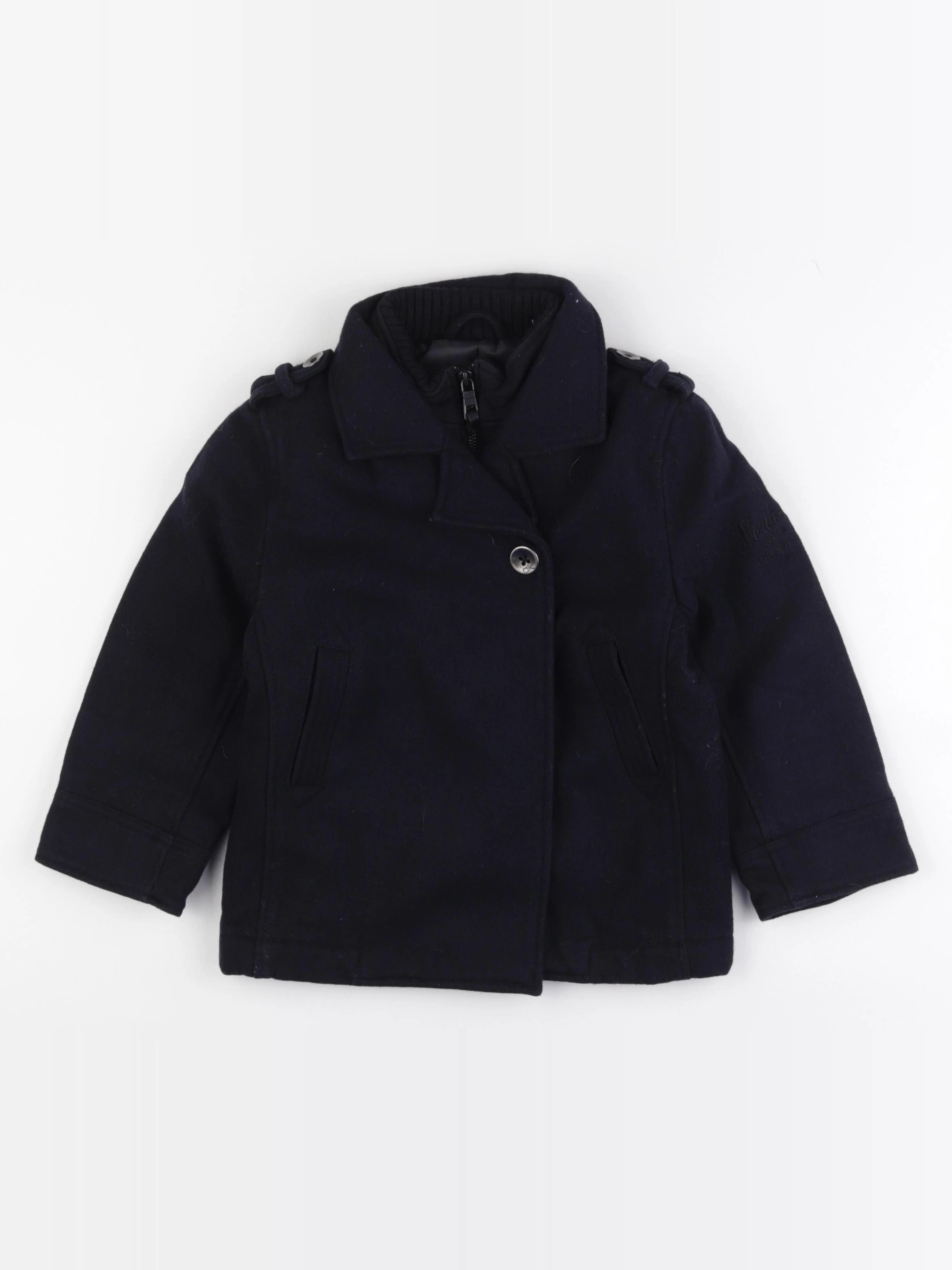 Okaidi - manteau bleu - 4 ans
