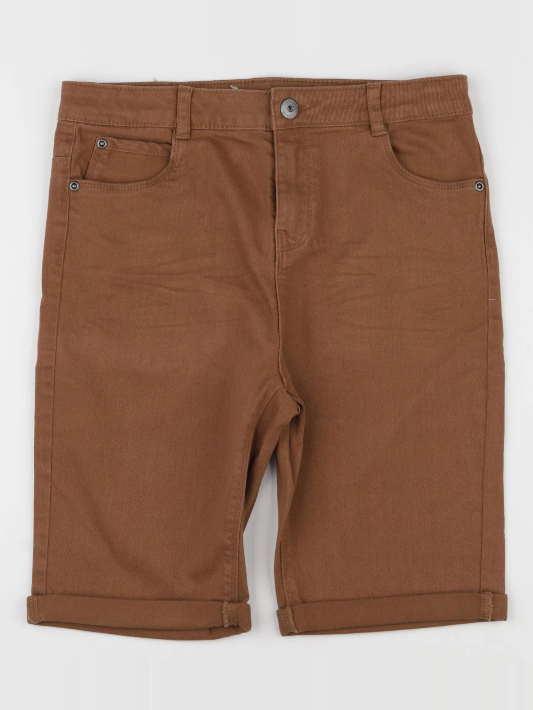 Vertbaudet - short marron - 12 ans