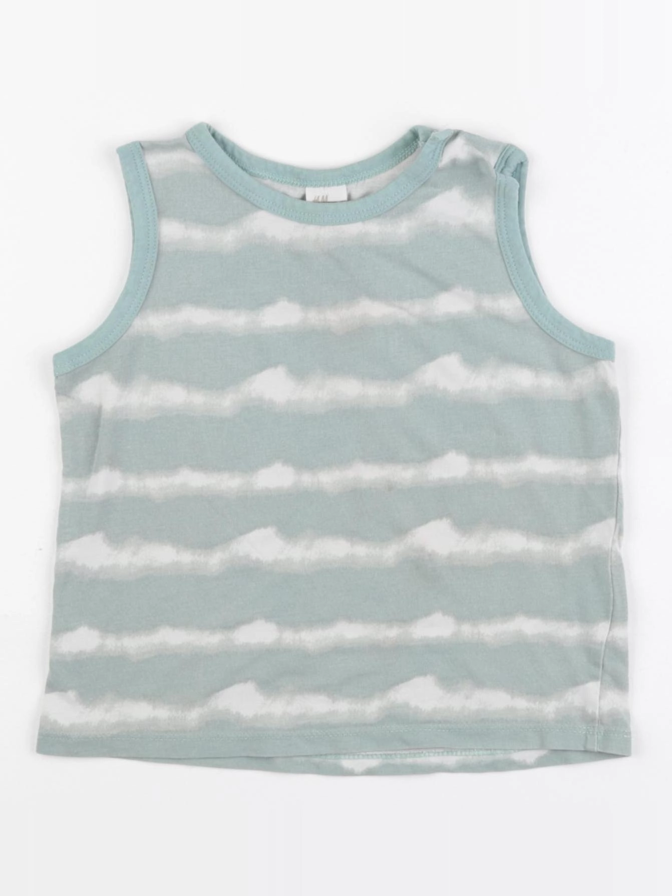 H&M - débardeur vert - 18/24 mois