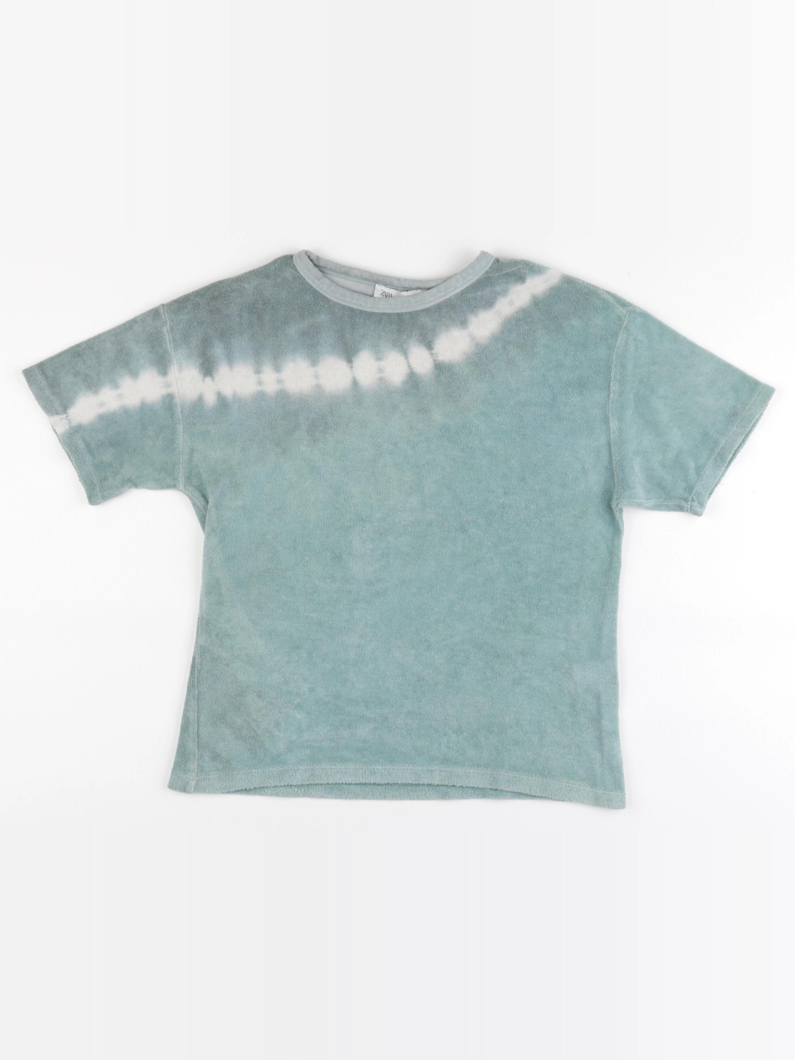 Zara - tee-shirt vert - 8 ans