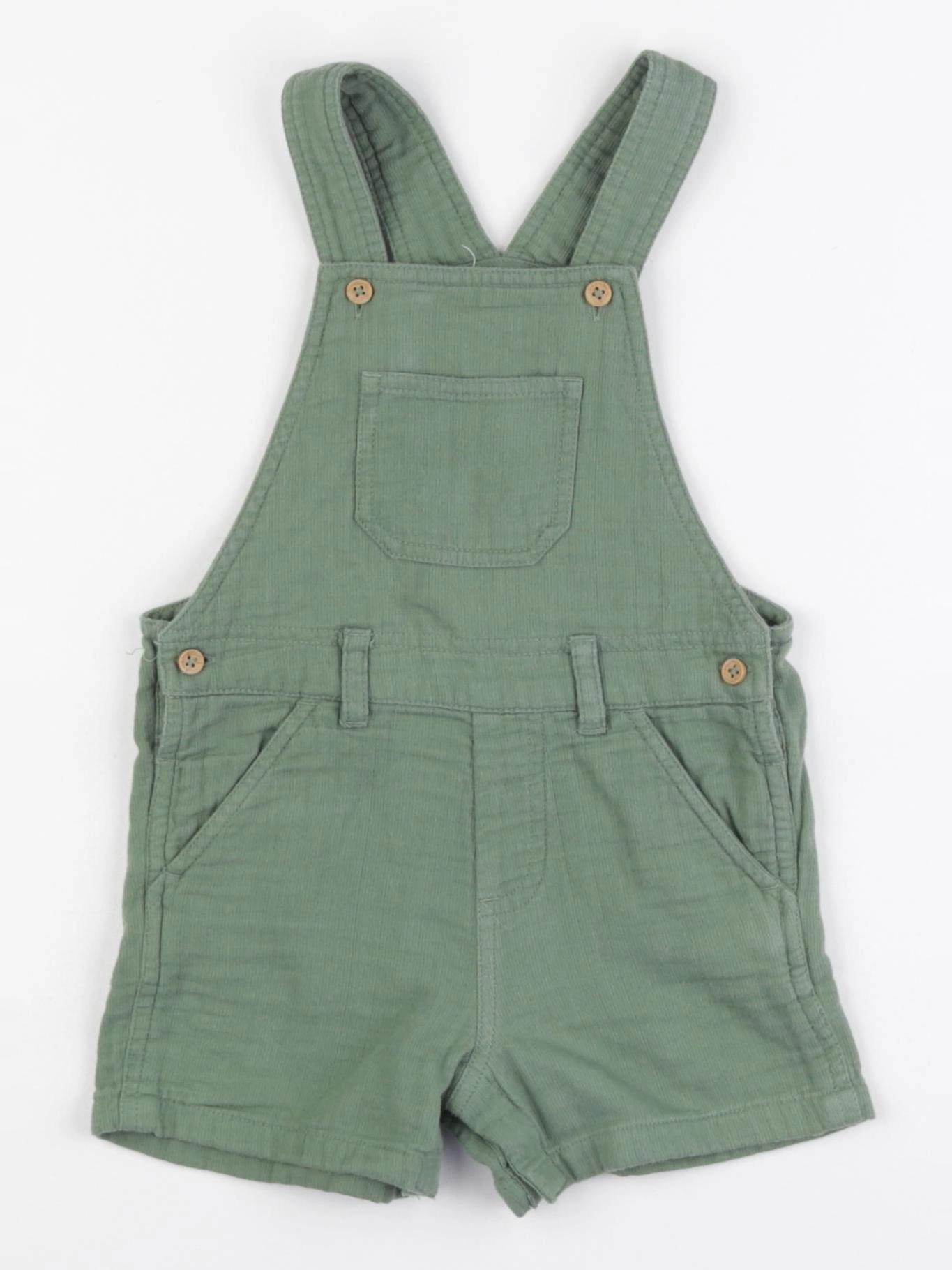 Boutchou - salopette vert - 18 mois
