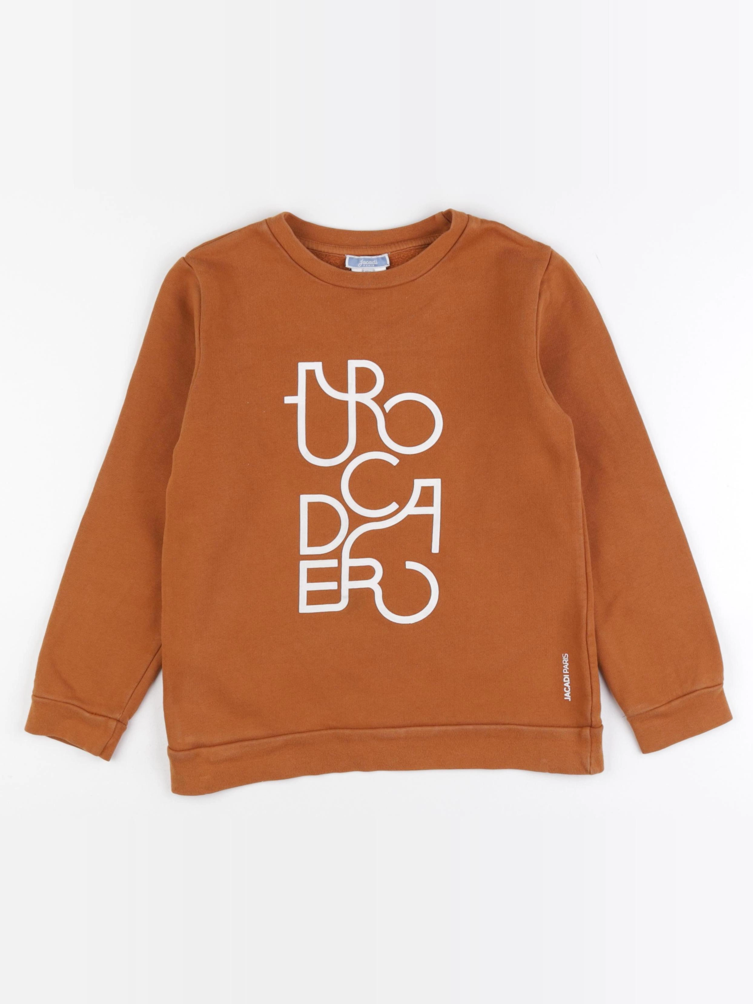 Jacadi - sweat marron - 10 ans