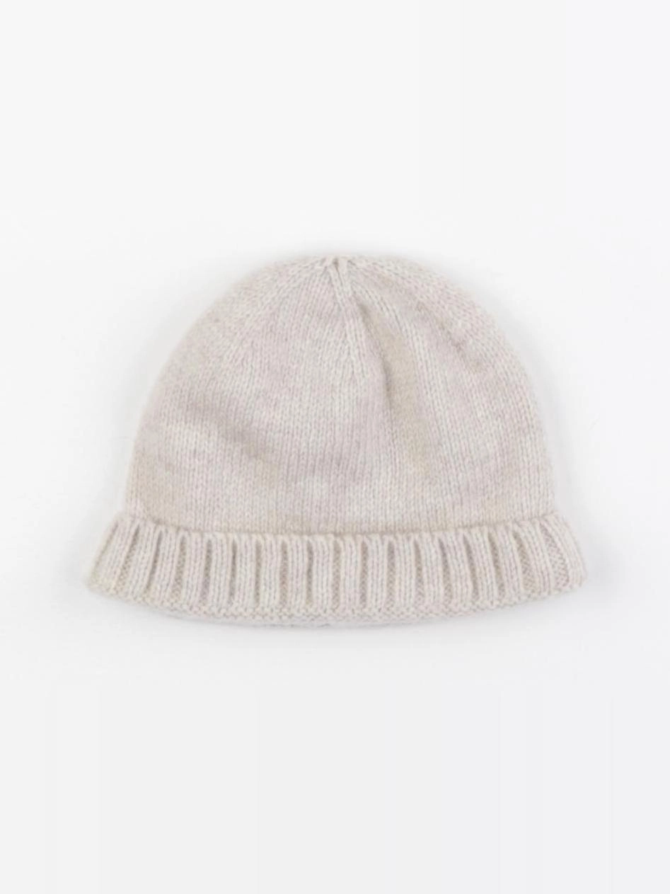 Vertbaudet - bonnet beige - 0/1 mois