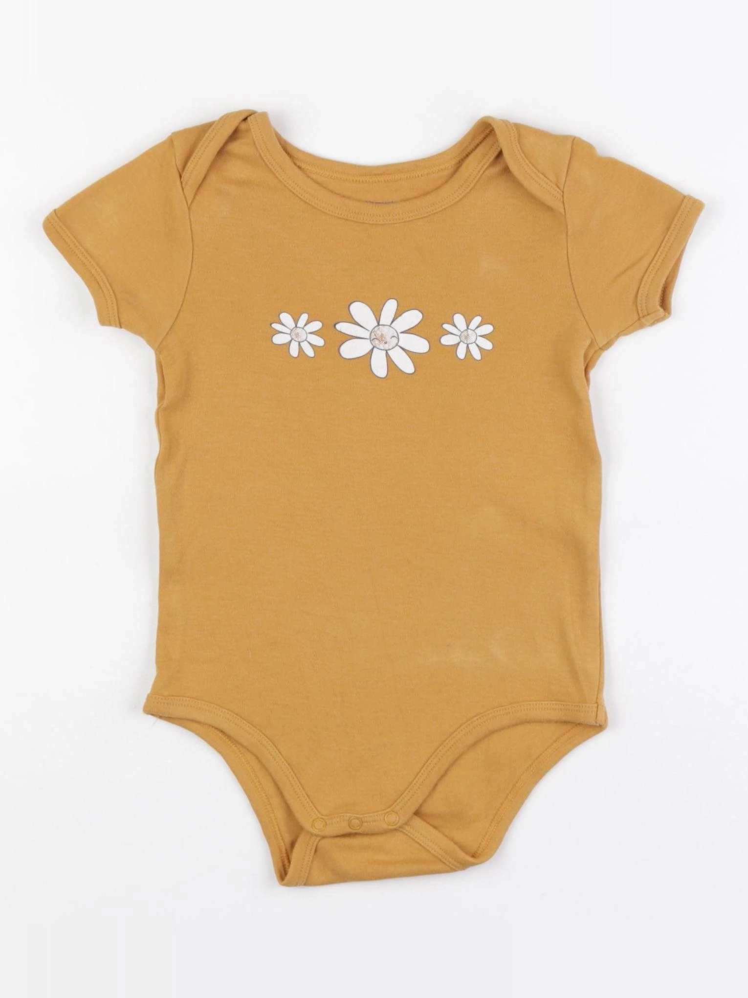 Vertbaudet - body jaune - 2 ans