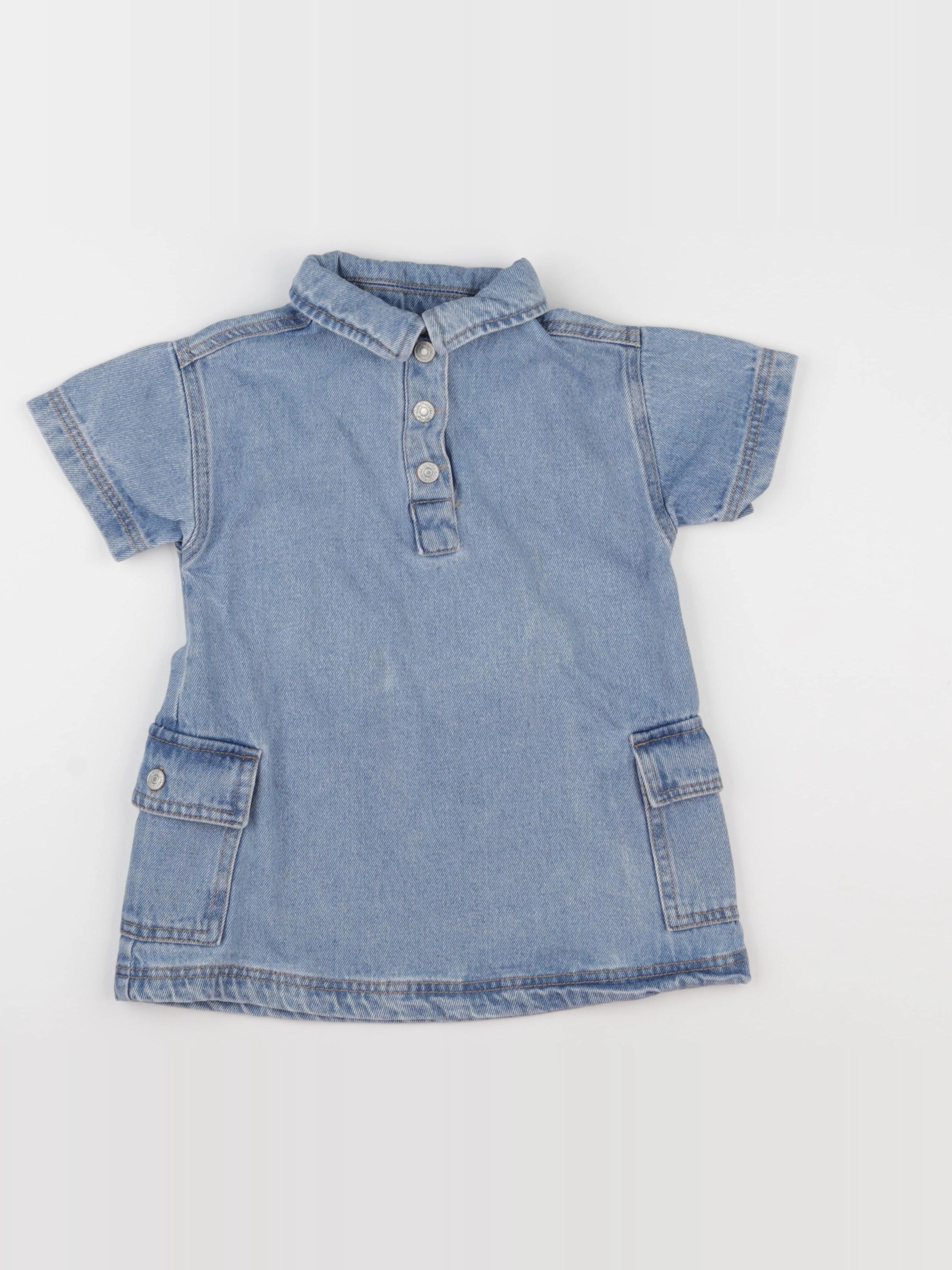 Vertbaudet - robe bleu - 3 ans