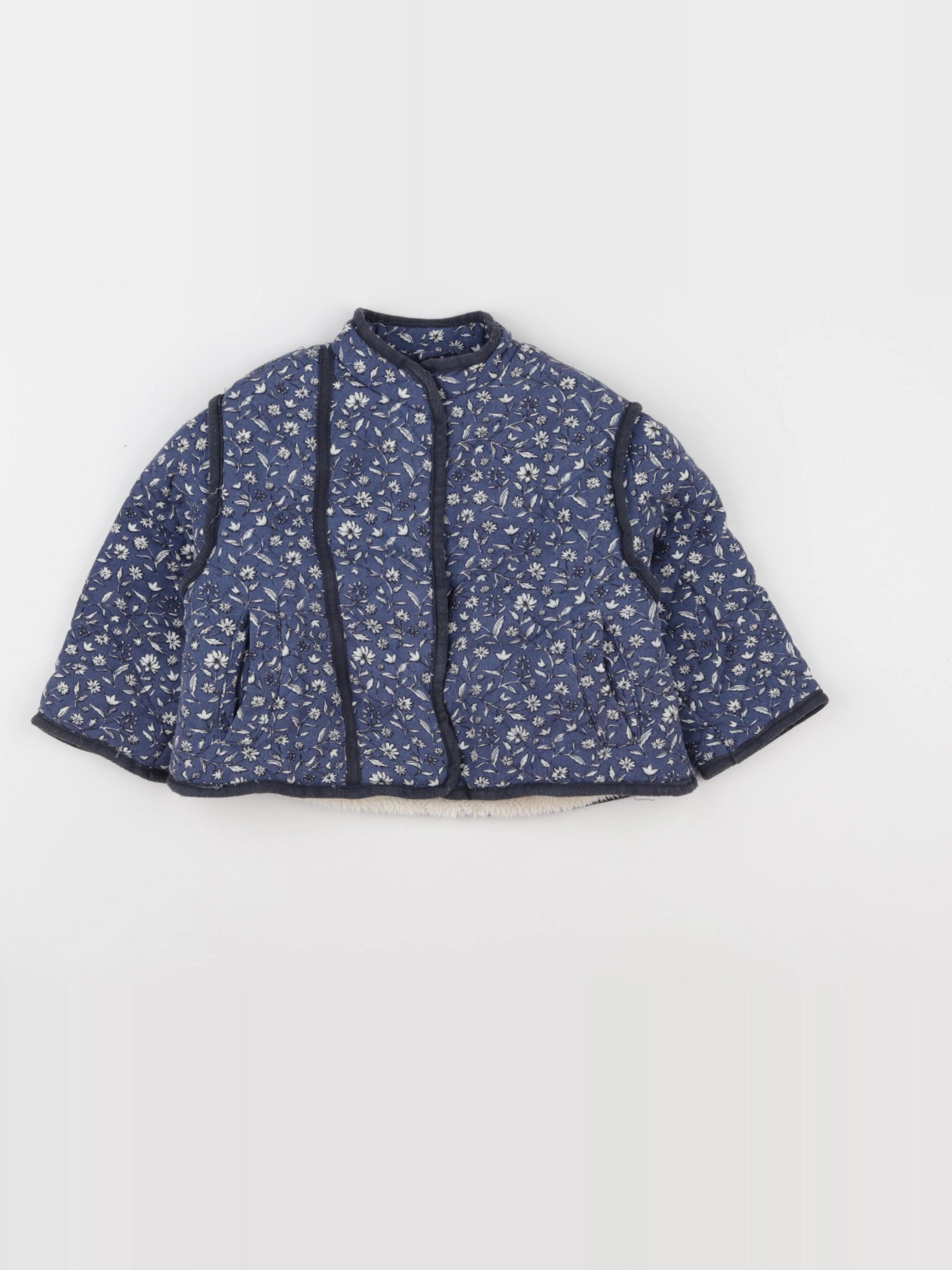 Vertbaudet - veste bleu - 3 ans