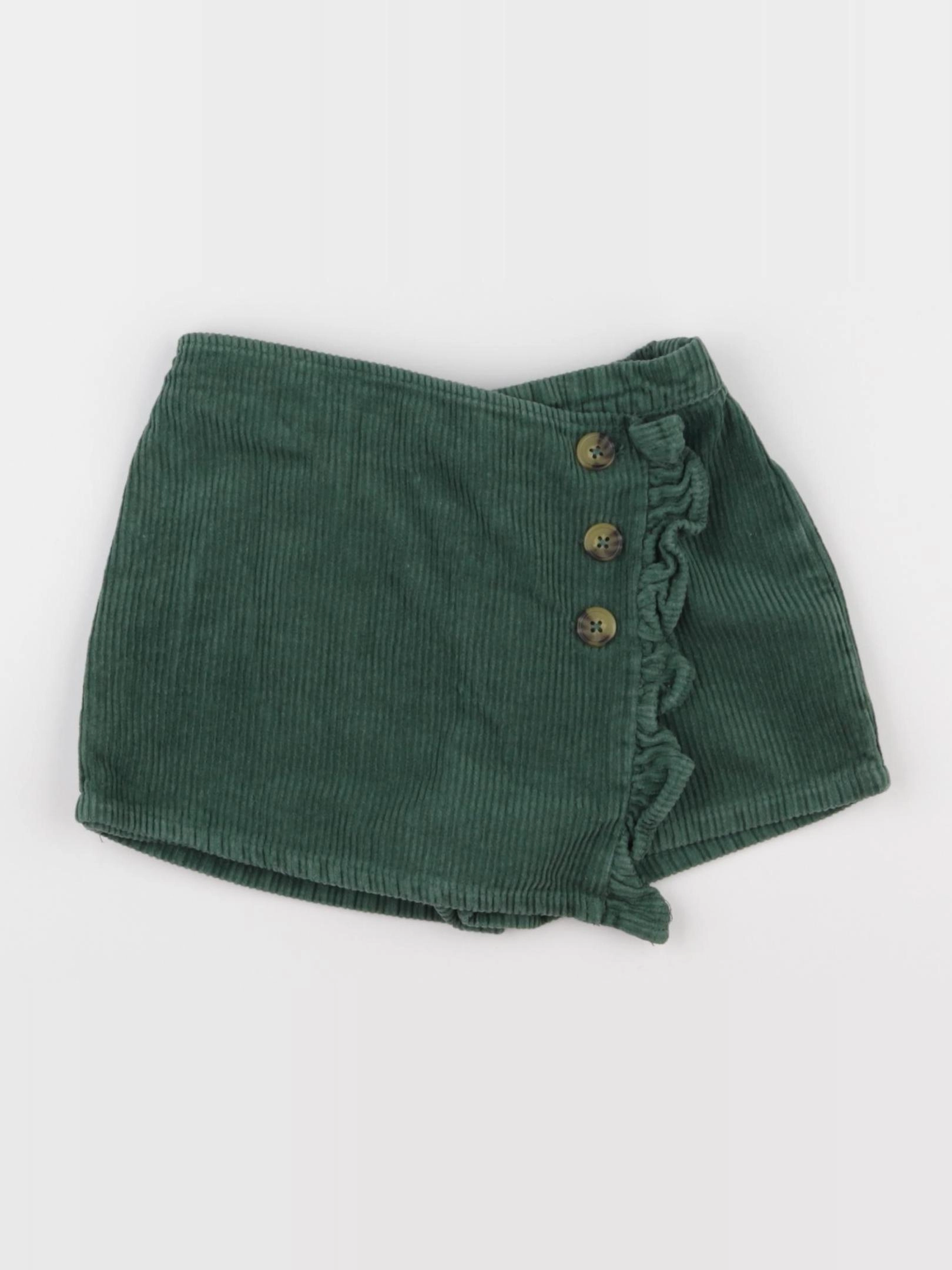 Vertbaudet - jupe short vert - 3 ans