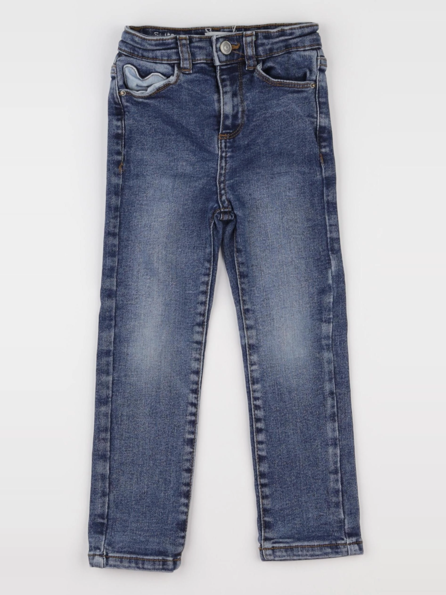 Vertbaudet - jean bleu - 4 ans