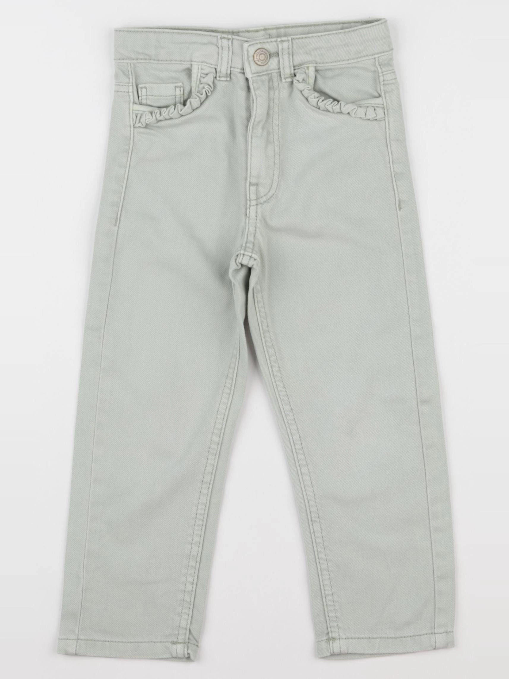 Vertbaudet - jean vert - 3 ans