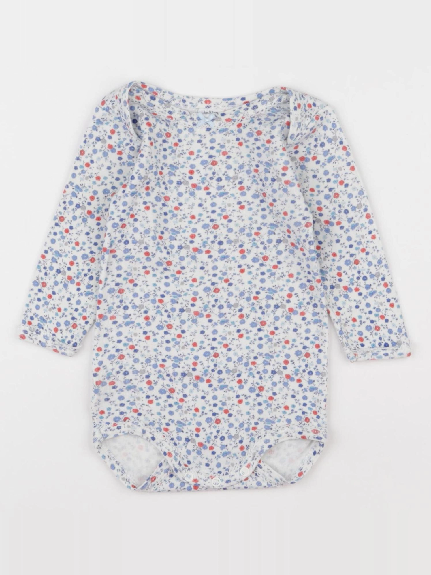 Petit Bateau - body multicolore - 6 mois