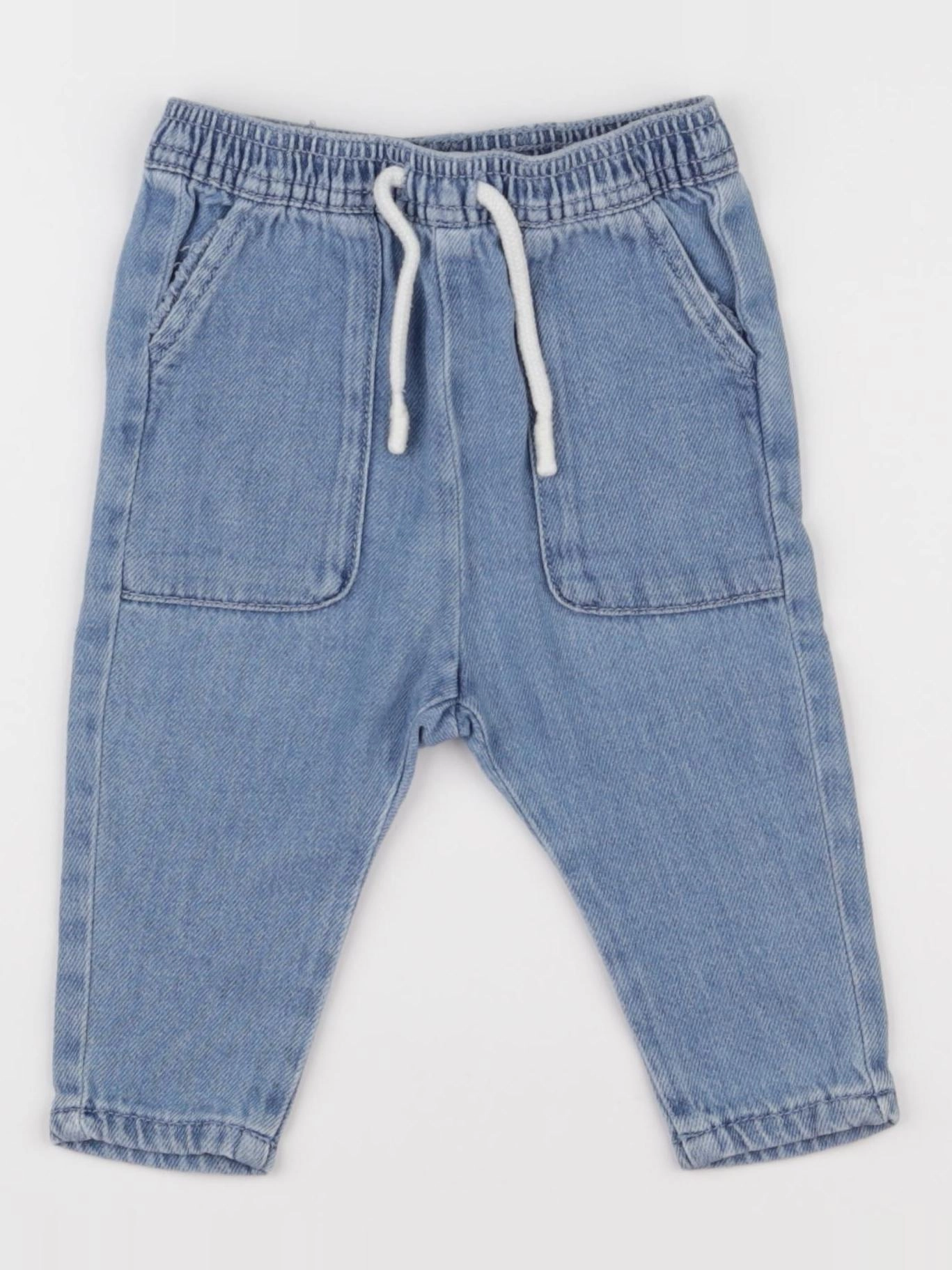 Vertbaudet - jean bleu - 6 mois