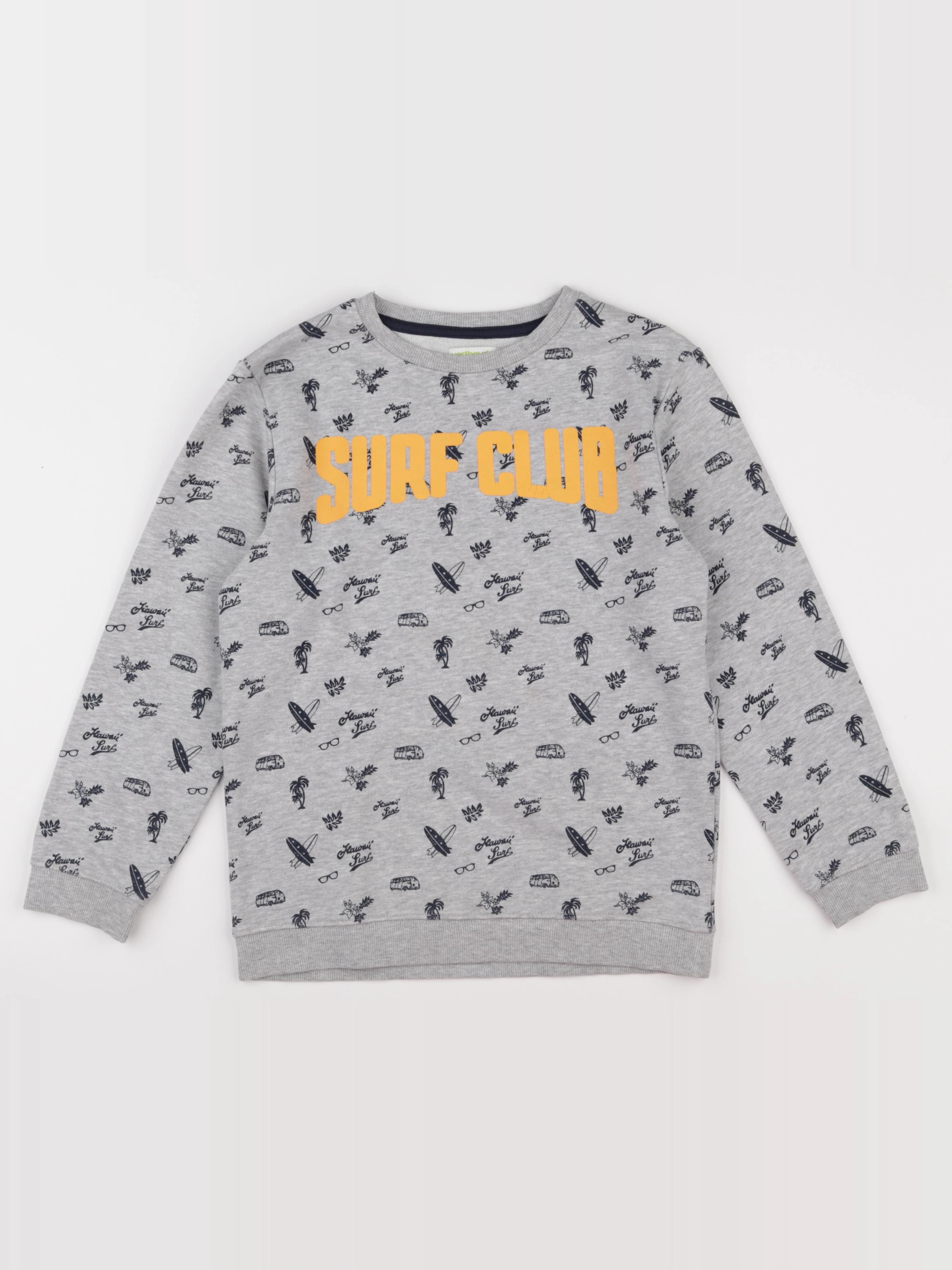Vertbaudet - sweat gris - 10 ans