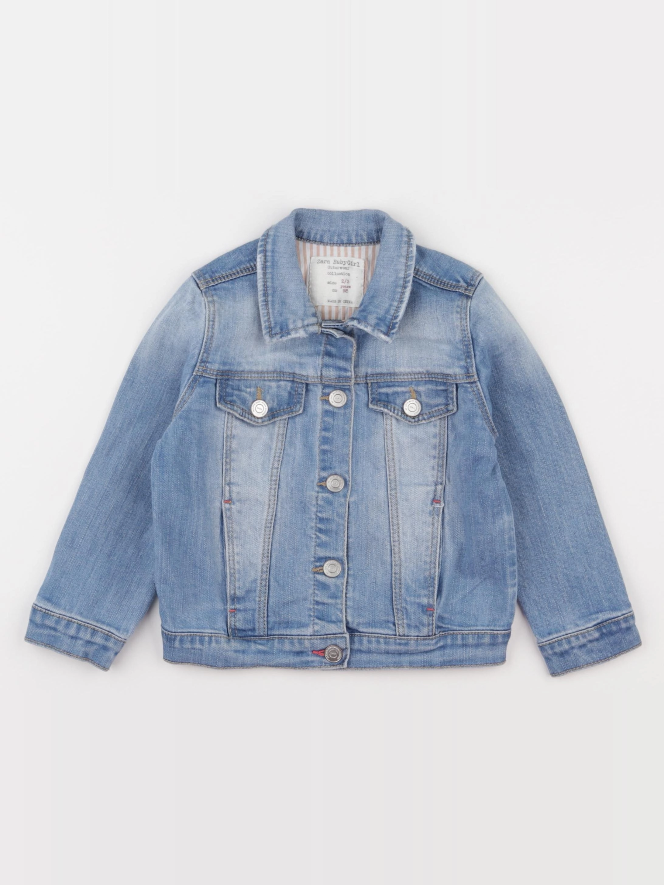 Zara - veste bleu - 2/3 ans