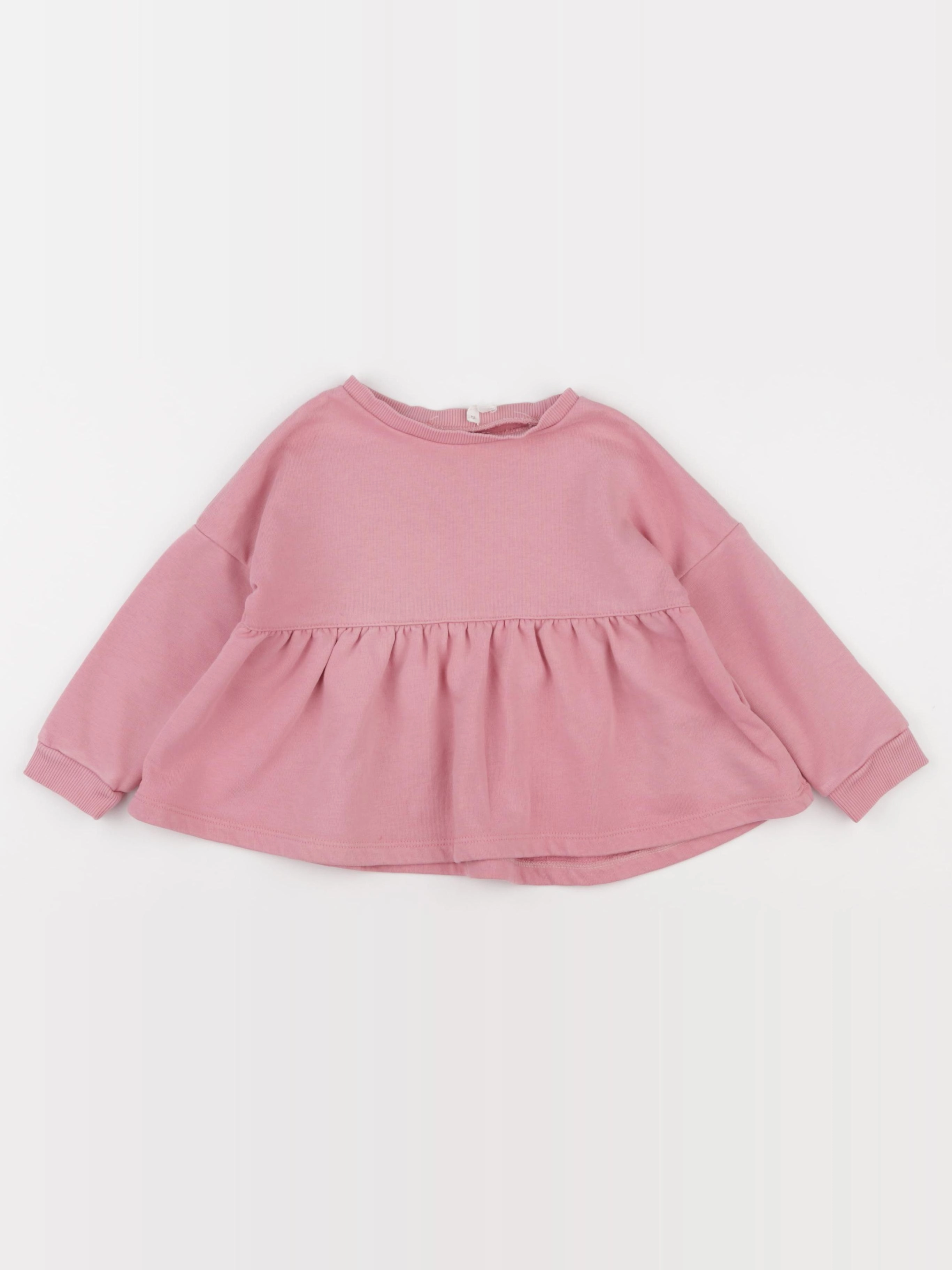 Little Cigogne - sweat rose - 2 ans
