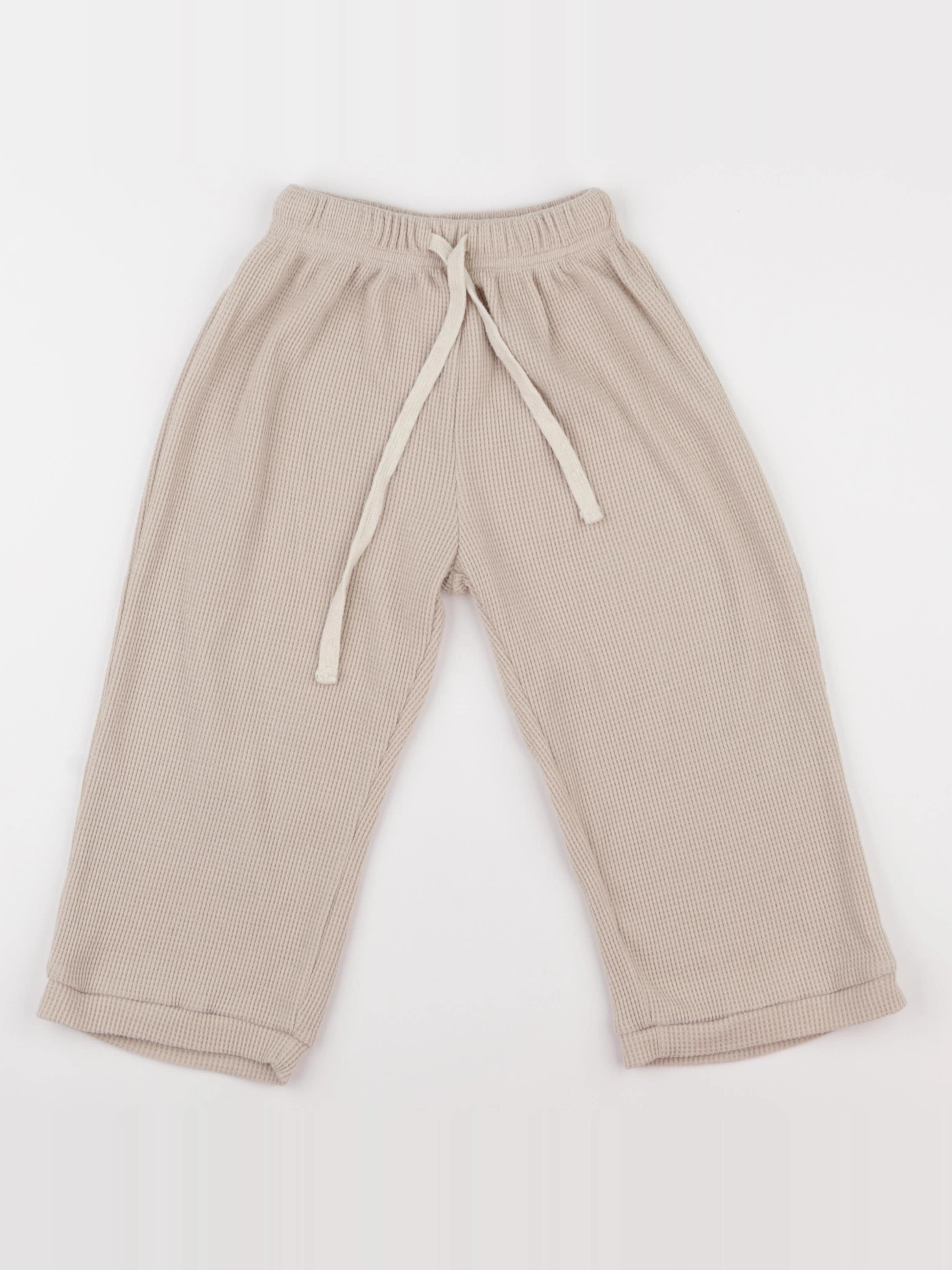 Gamin gamine - pantalon beige - 4 ans