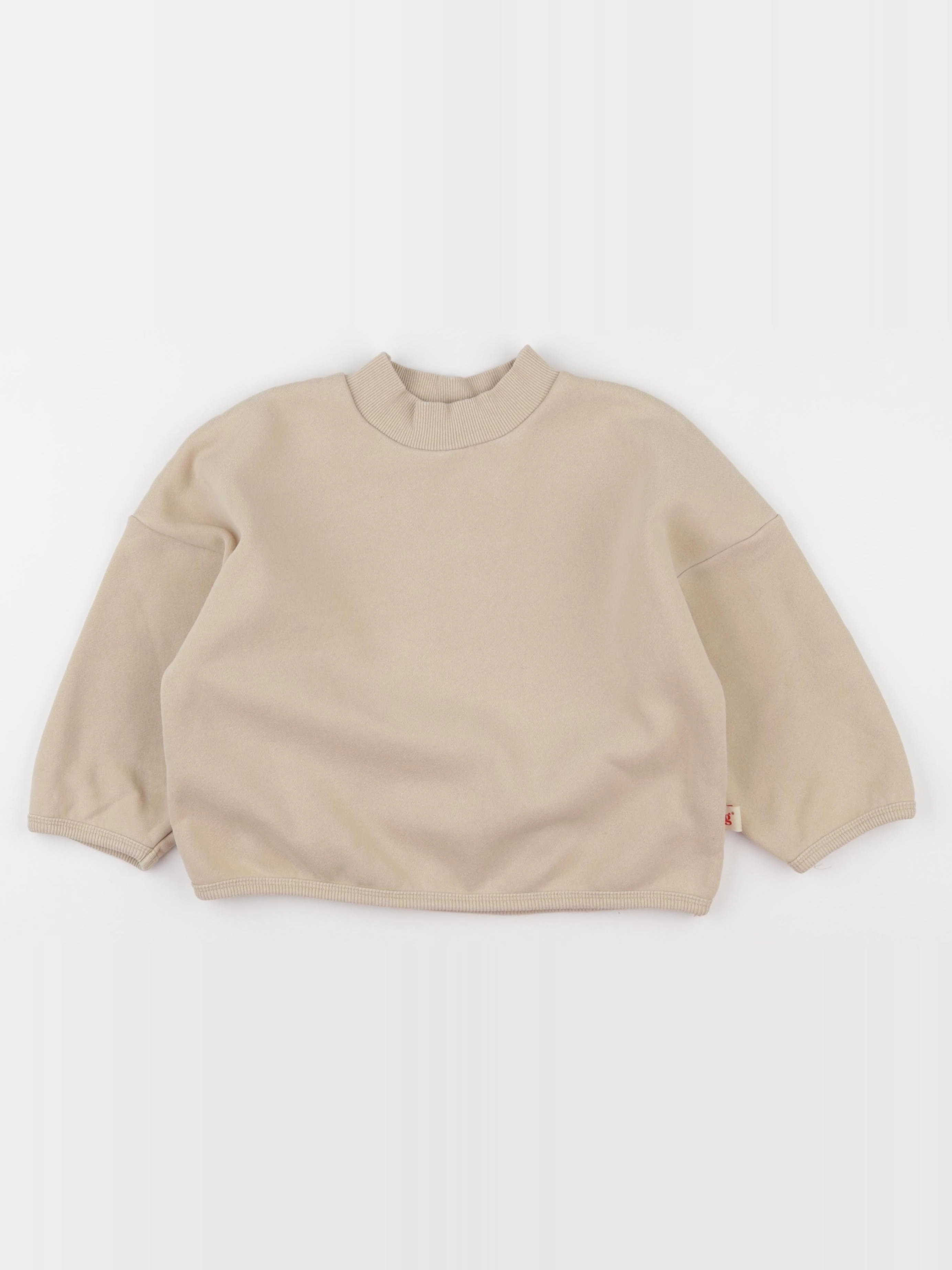 Gamin gamine - sweat beige - 4 ans