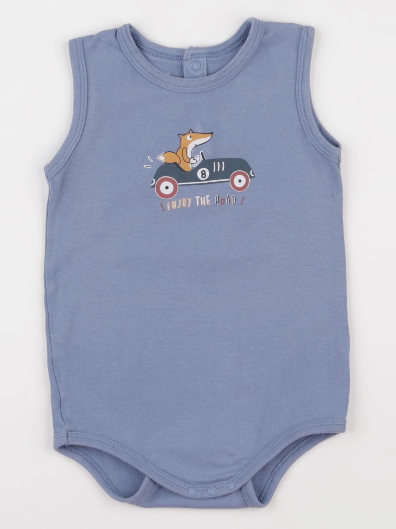 Vertbaudet - body bleu - 3 ans