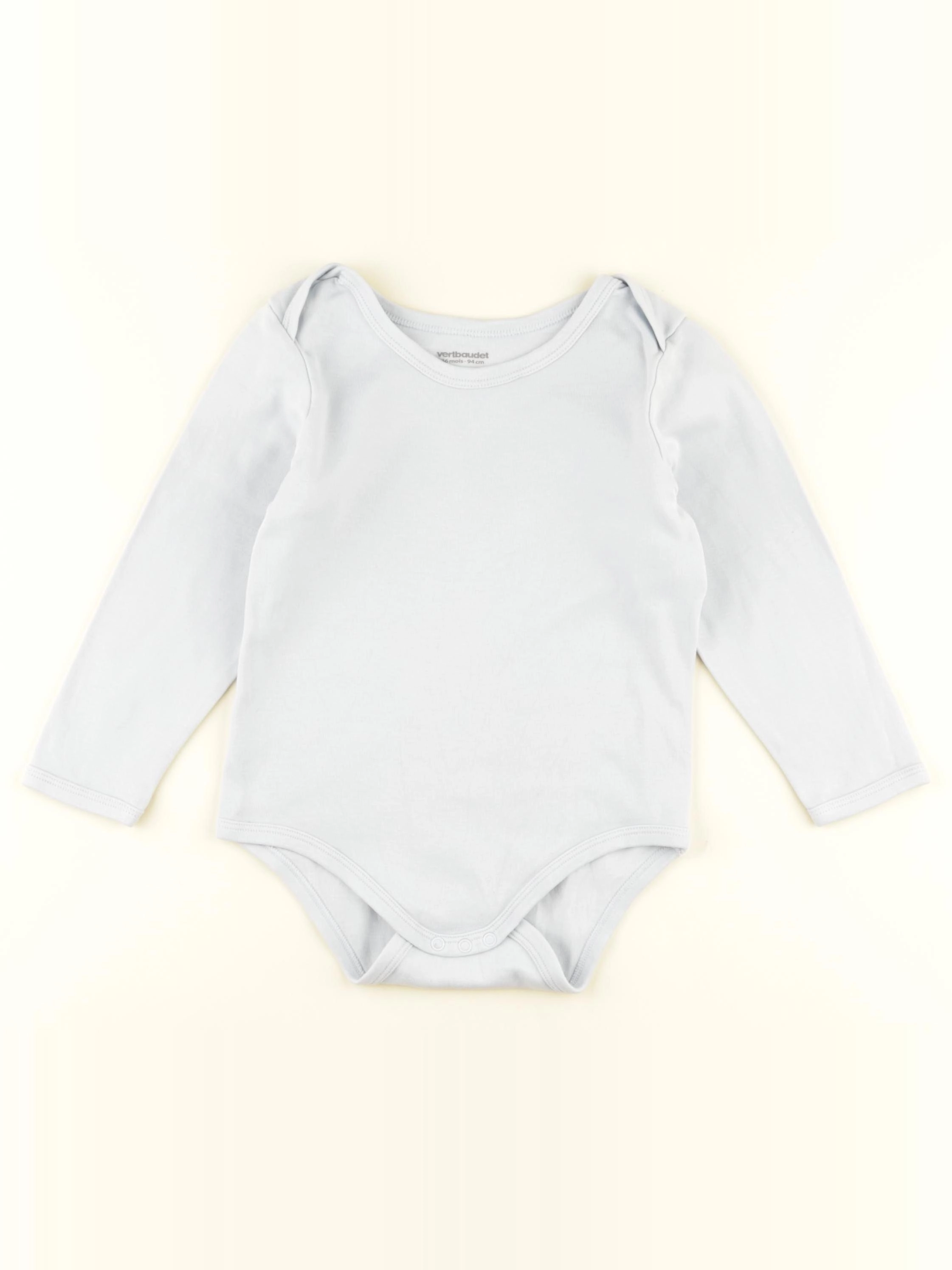 Vertbaudet - body bleu - 36 mois