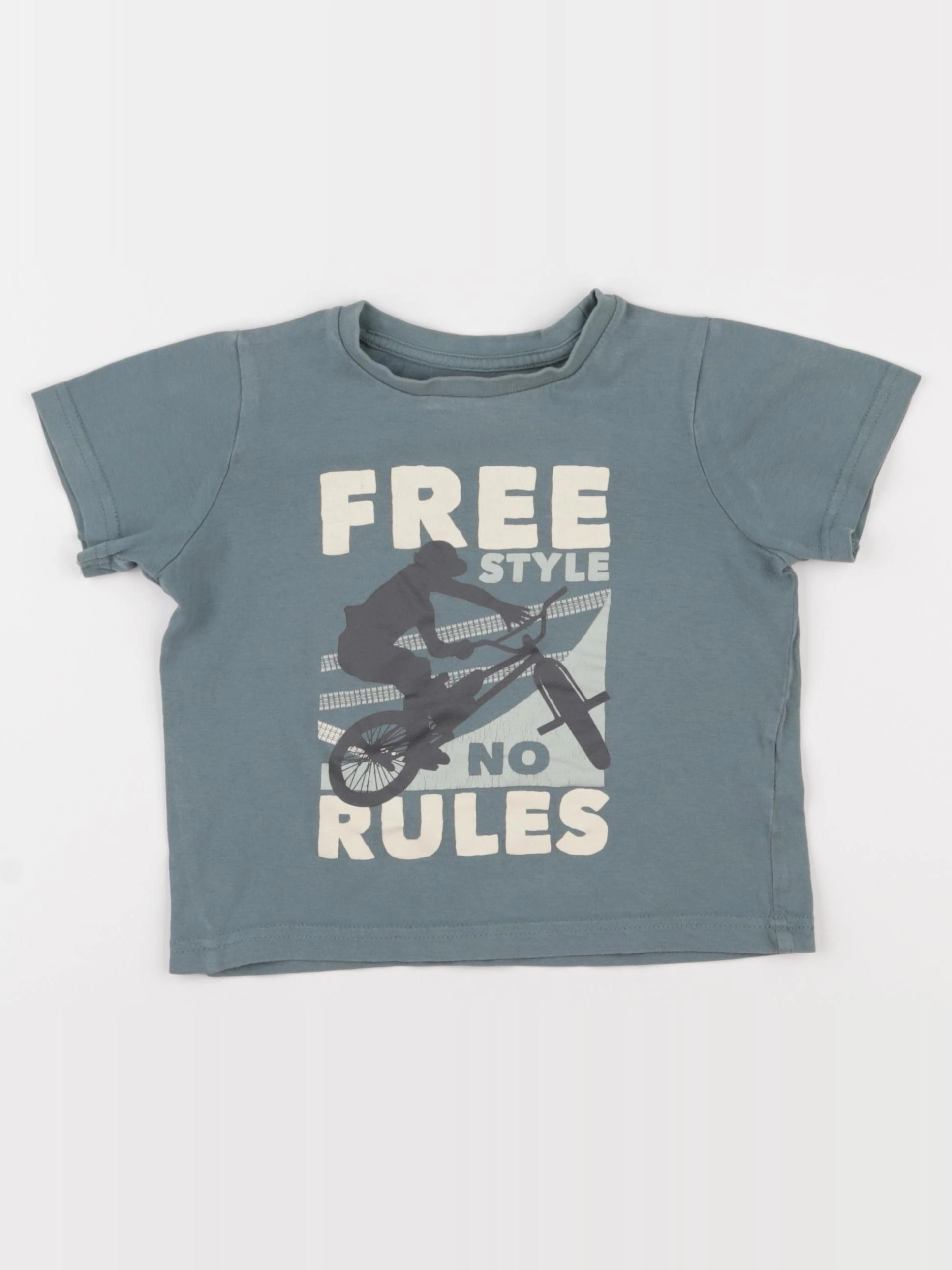 Vertbaudet - tee-shirt vert - 3 ans