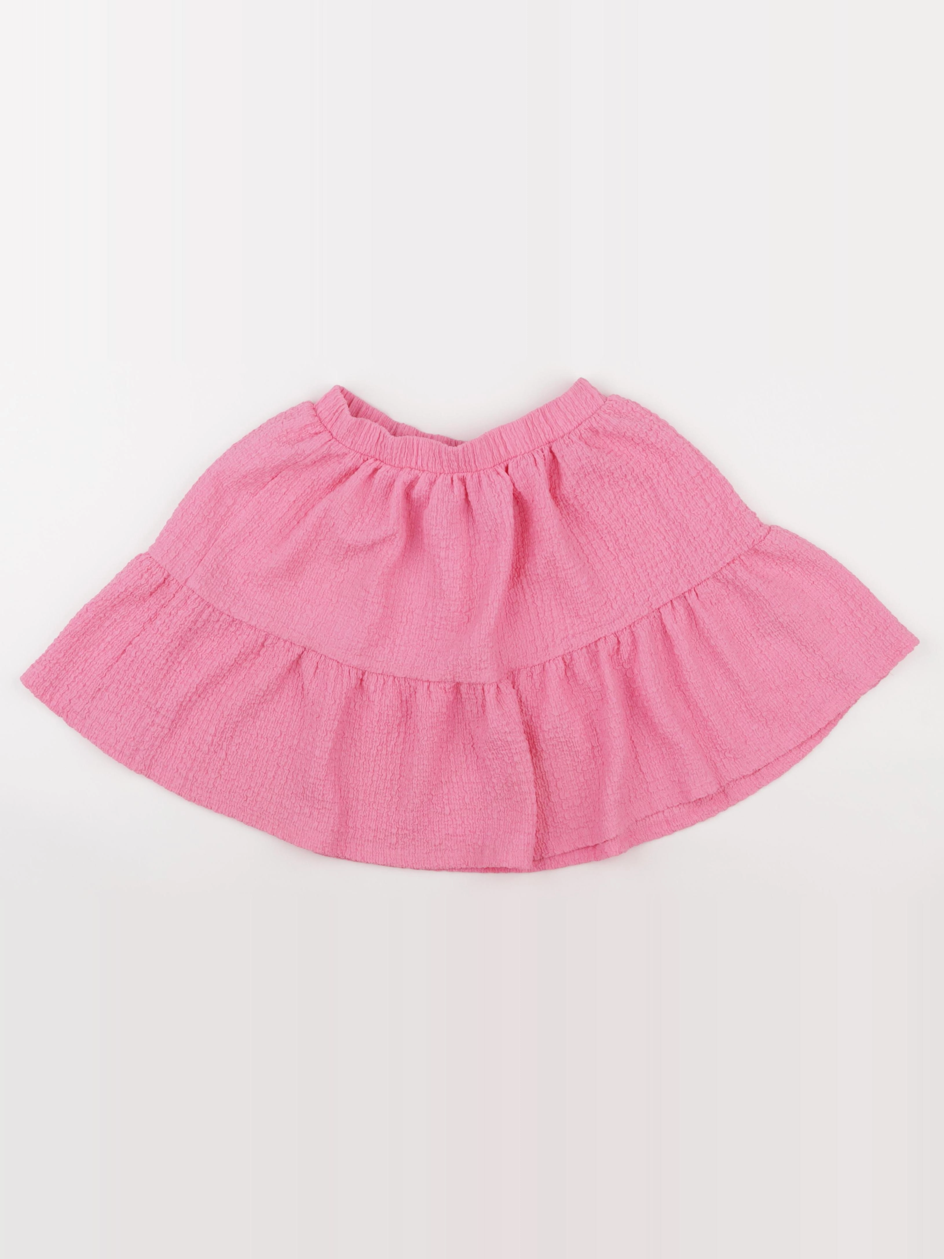 H&M - jupe rose - 6/8 ans