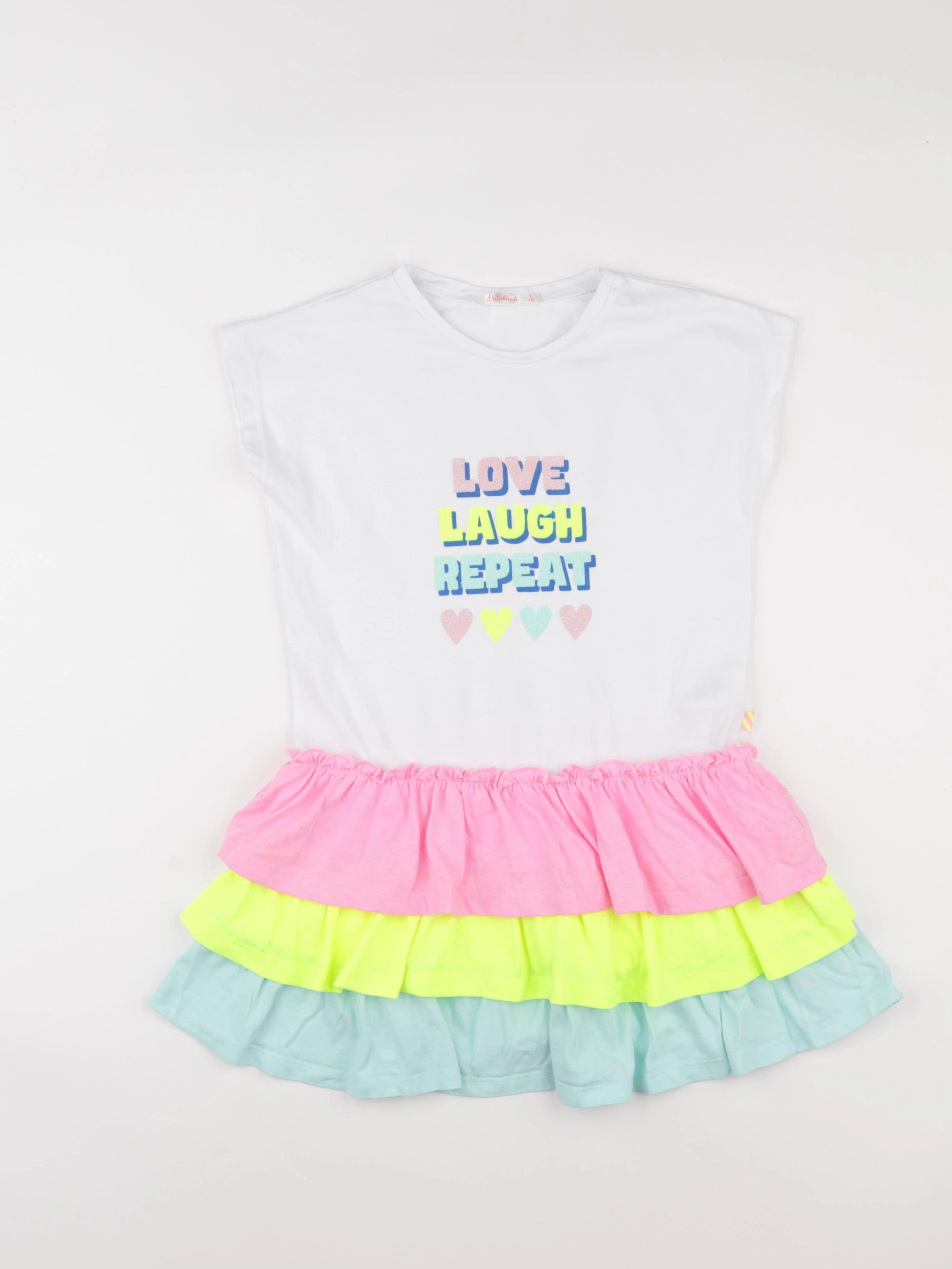 Billie Blush - robe blanc, rose - 6 ans