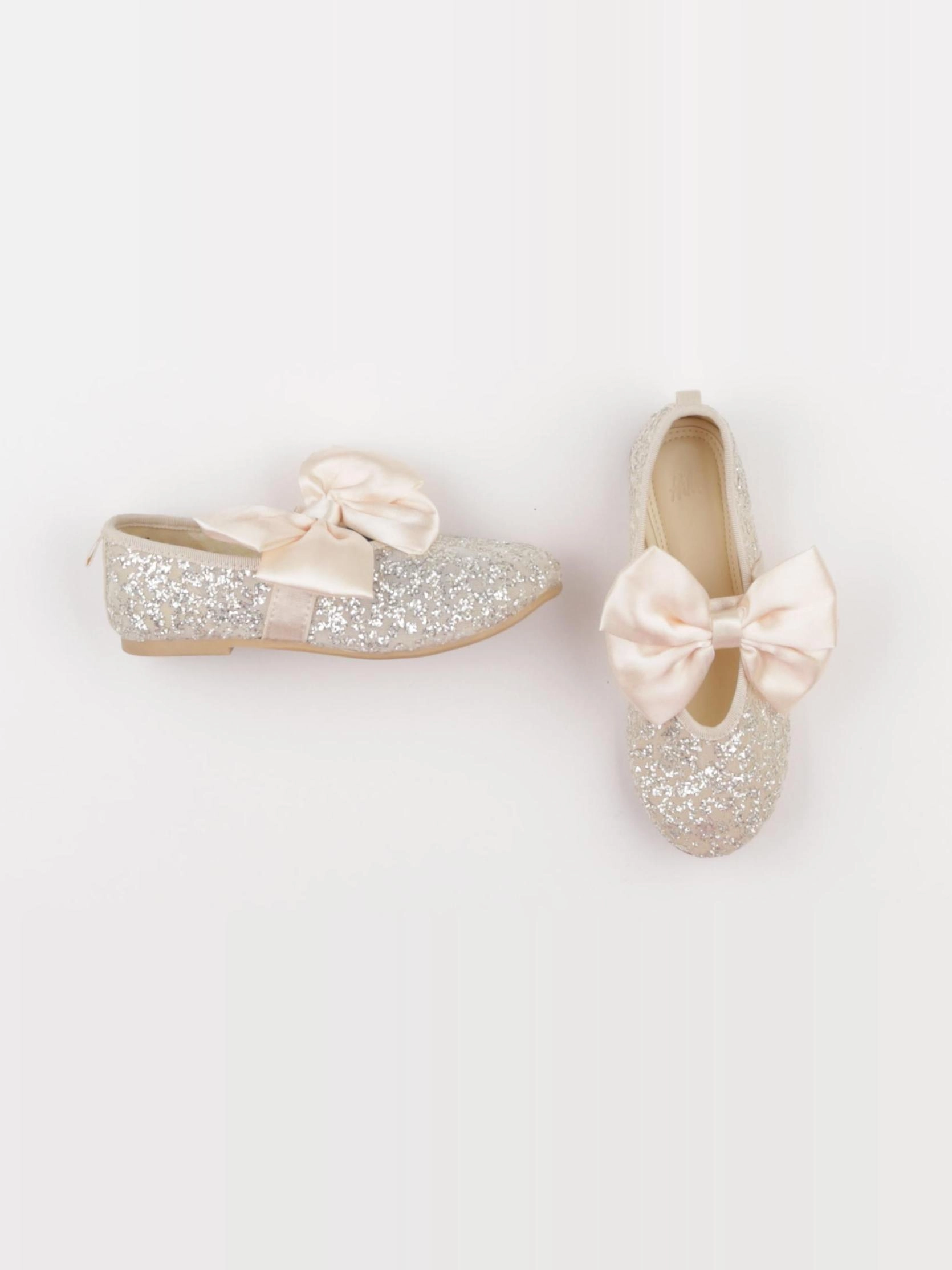 H&M - ballerines rose, or - pointure 29