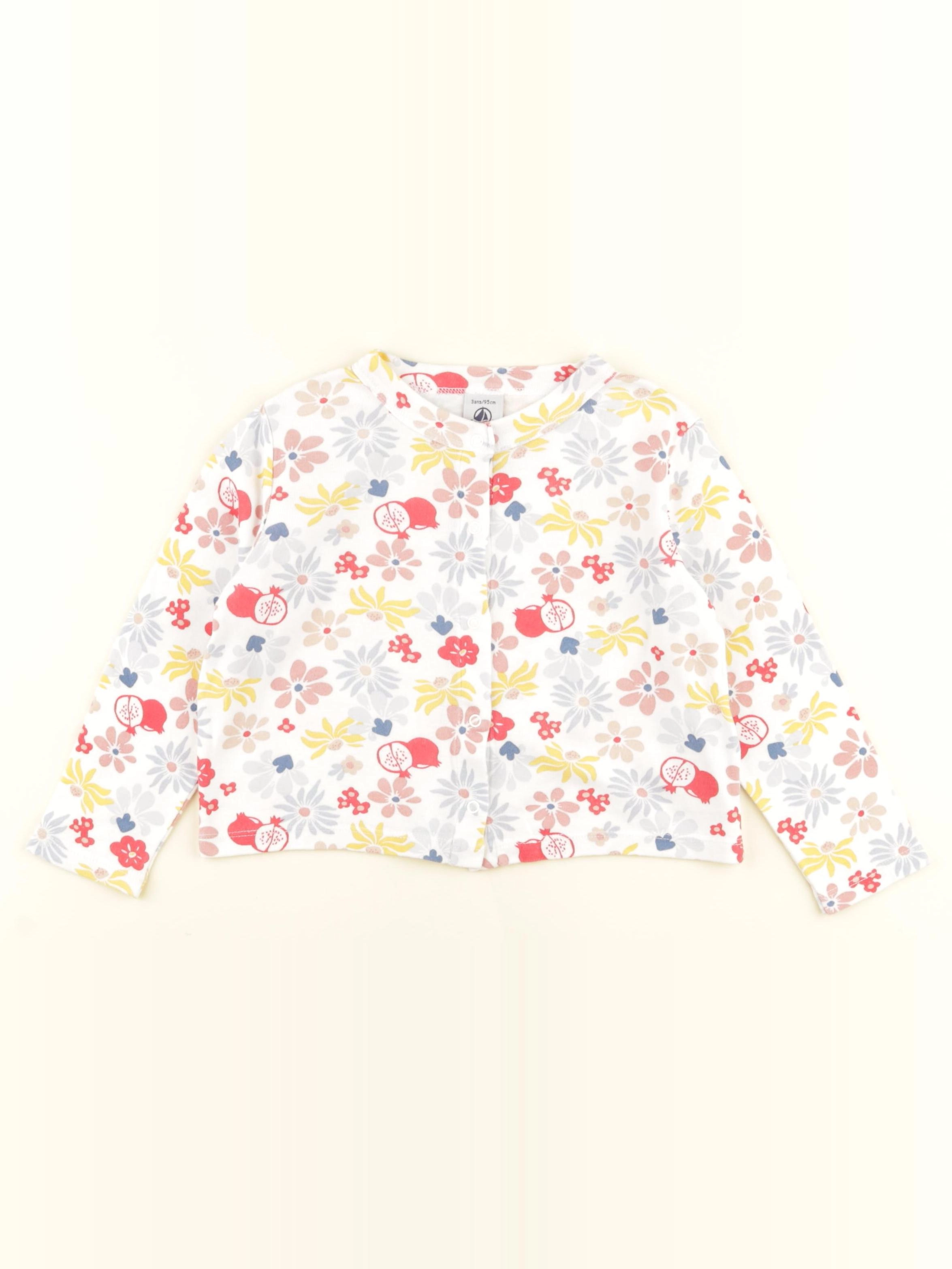 Petit Bateau - tee-shirt multicolore - 3 ans