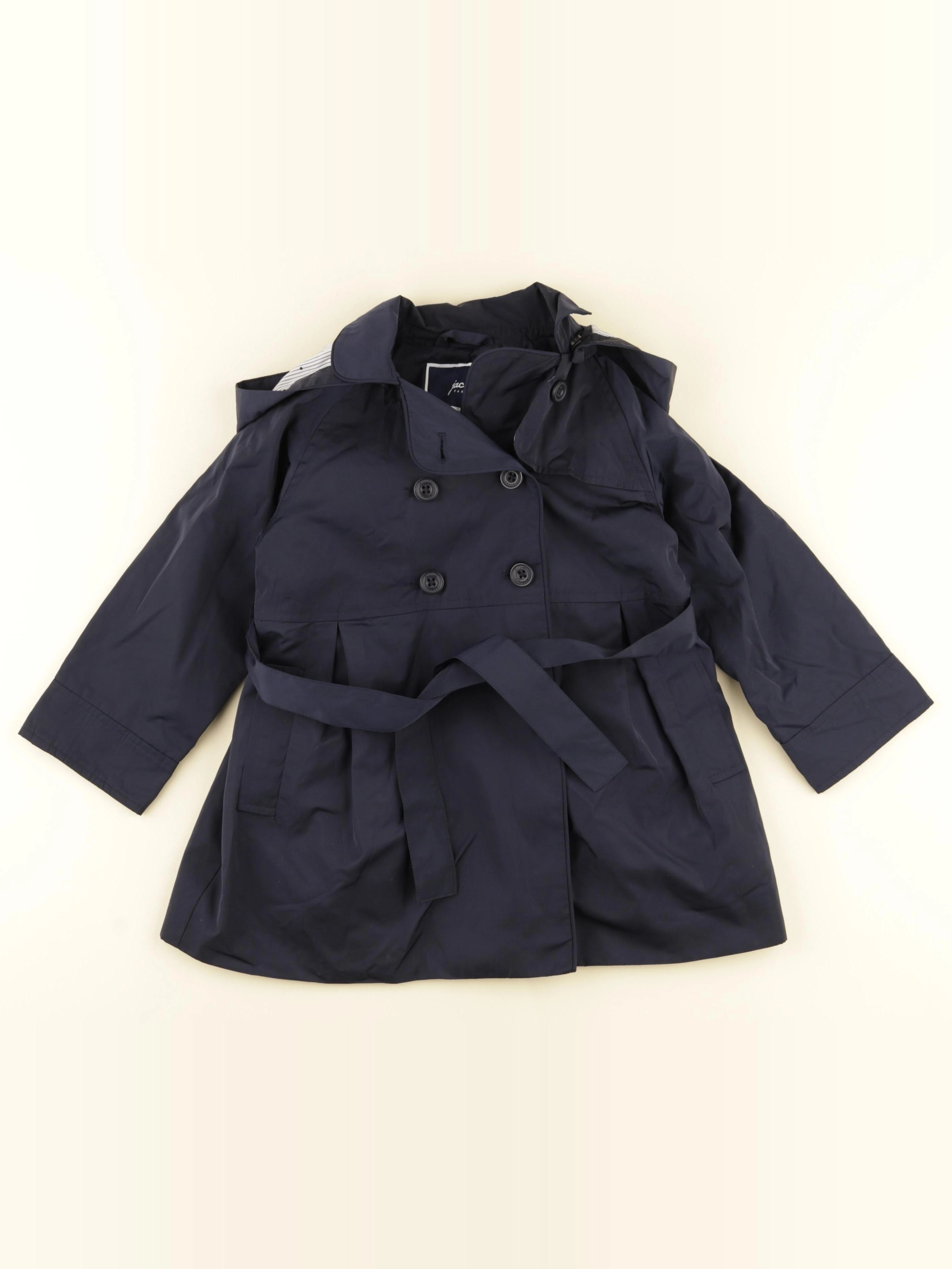 Jacadi - trench bleu - 2 ans