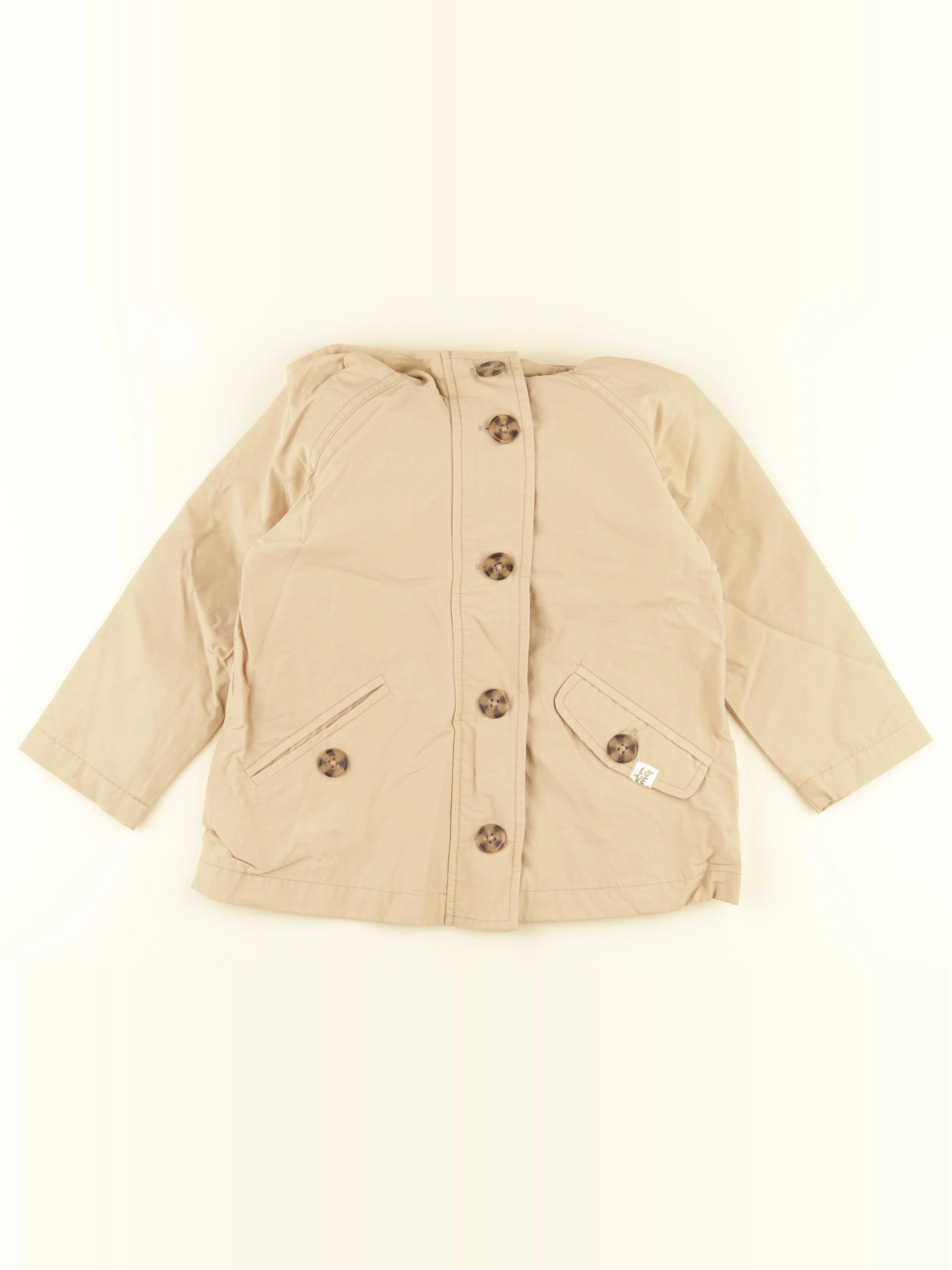 Vertbaudet - veste beige - 3 ans