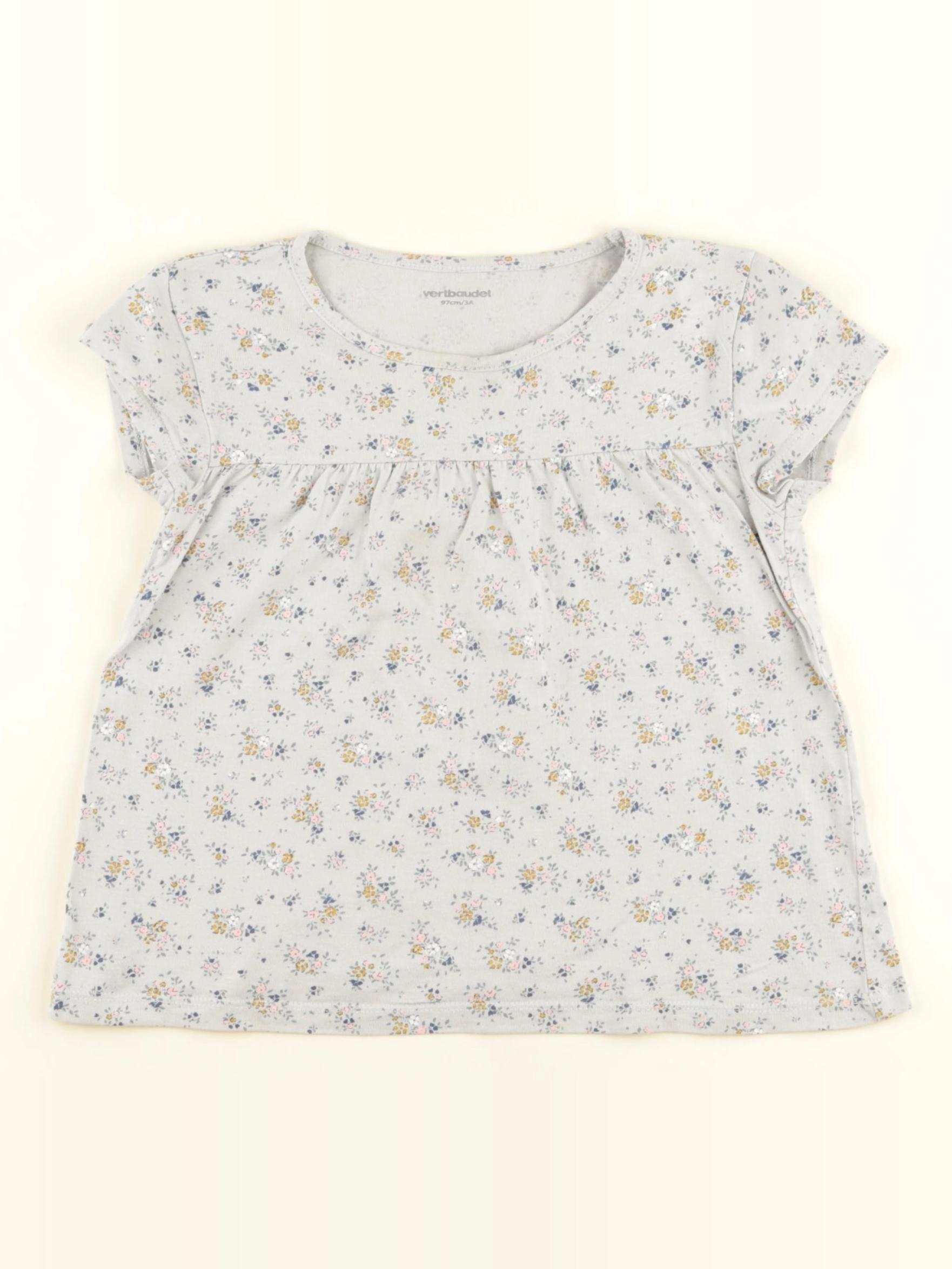 Vertbaudet - tee-shirt multicolore - 3 ans