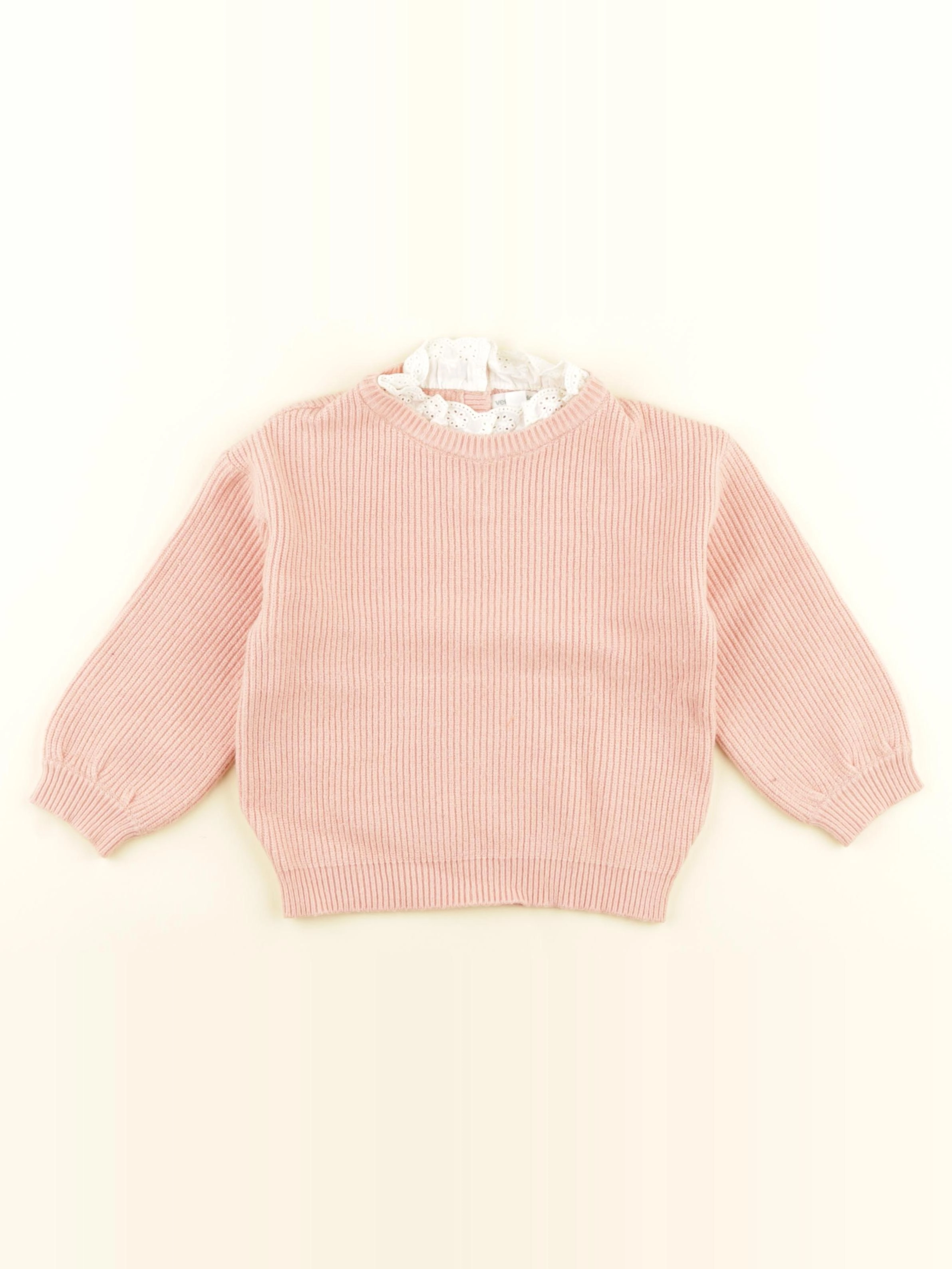Vertbaudet - pull rose - 3 ans
